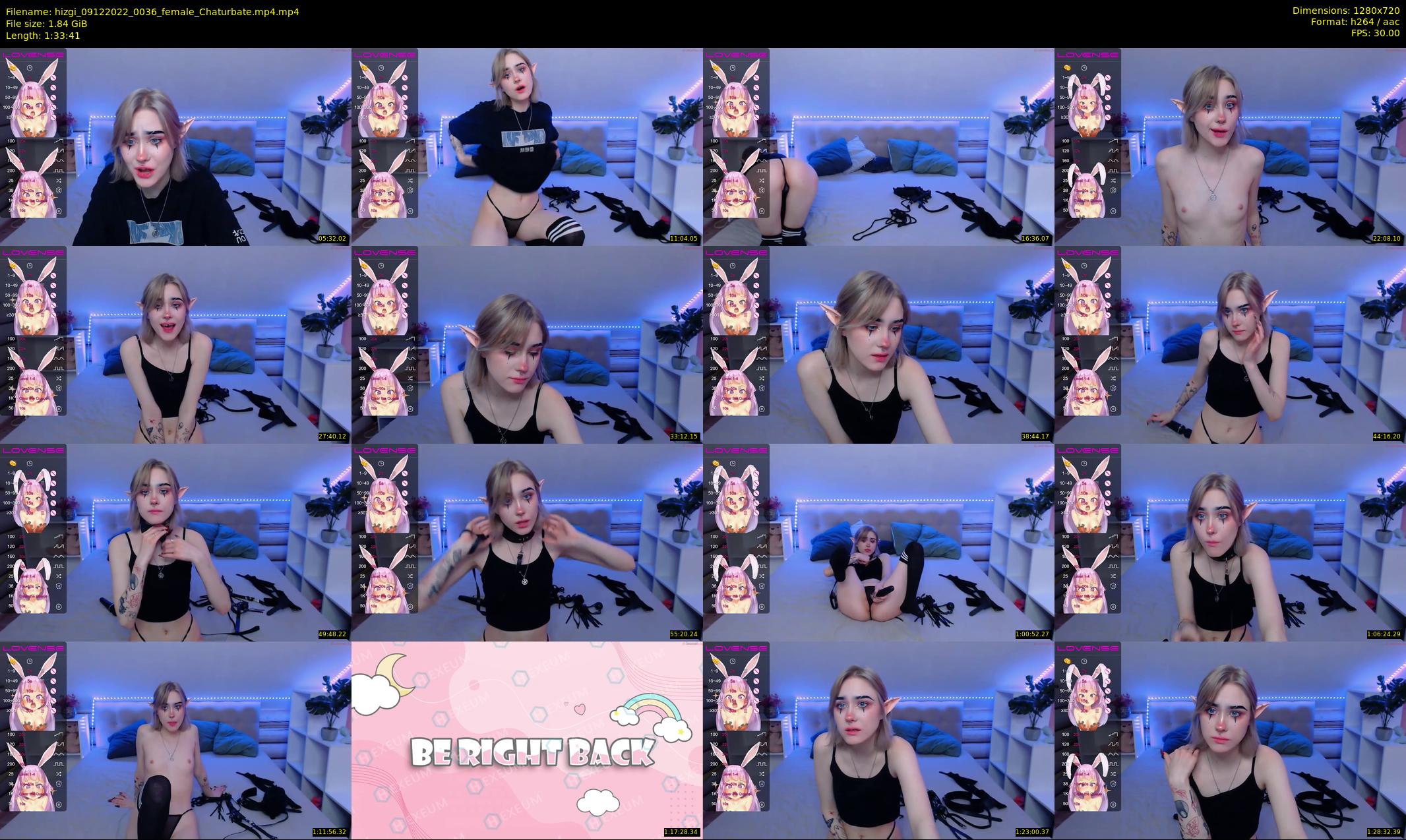 hizgi — 94 minute Chaturbate couple cam show recording, 720p, Dec 9, 2022