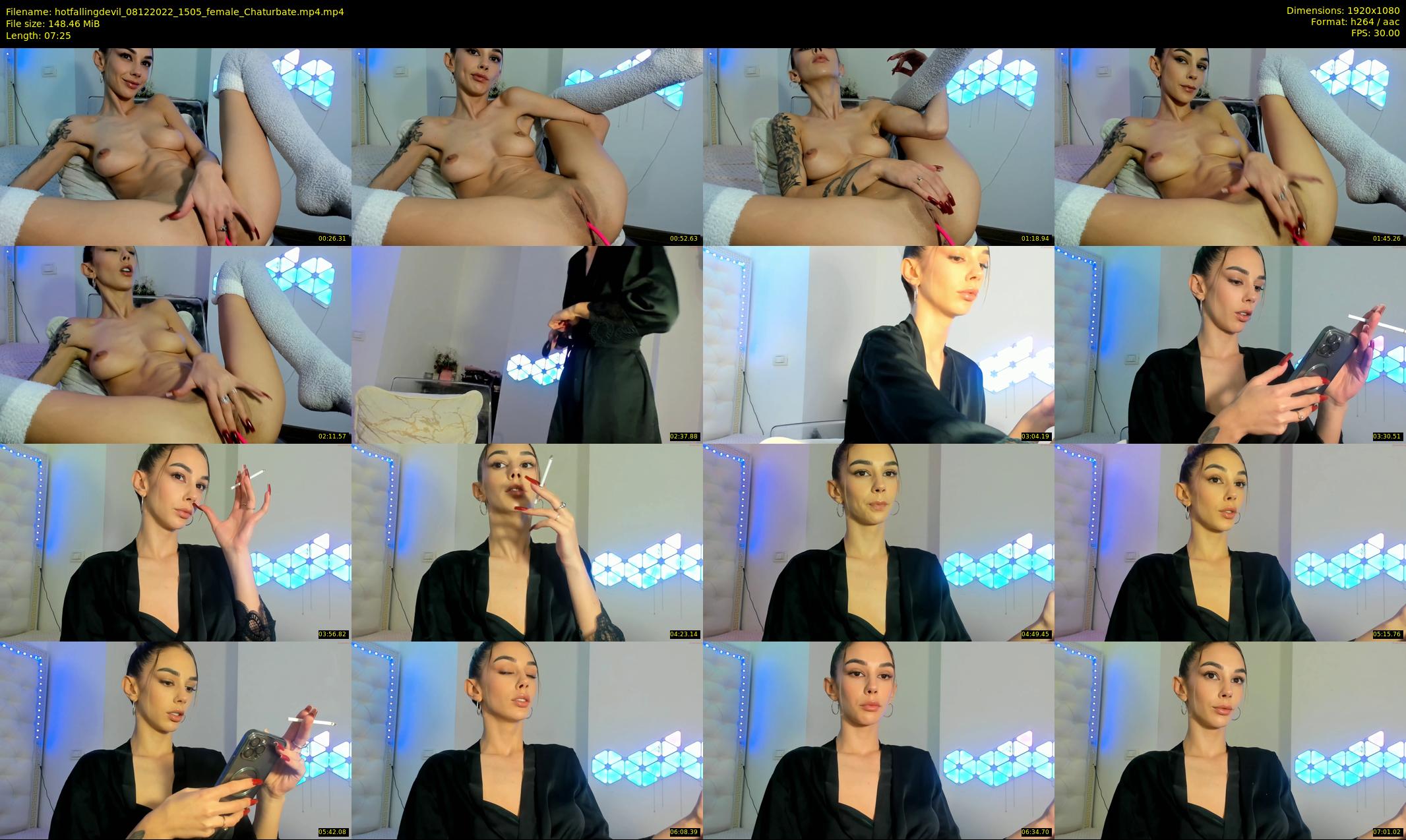 hotfallingdevil — 8 minute Chaturbate female cam show recording, 1080p, Dec 8, 2022