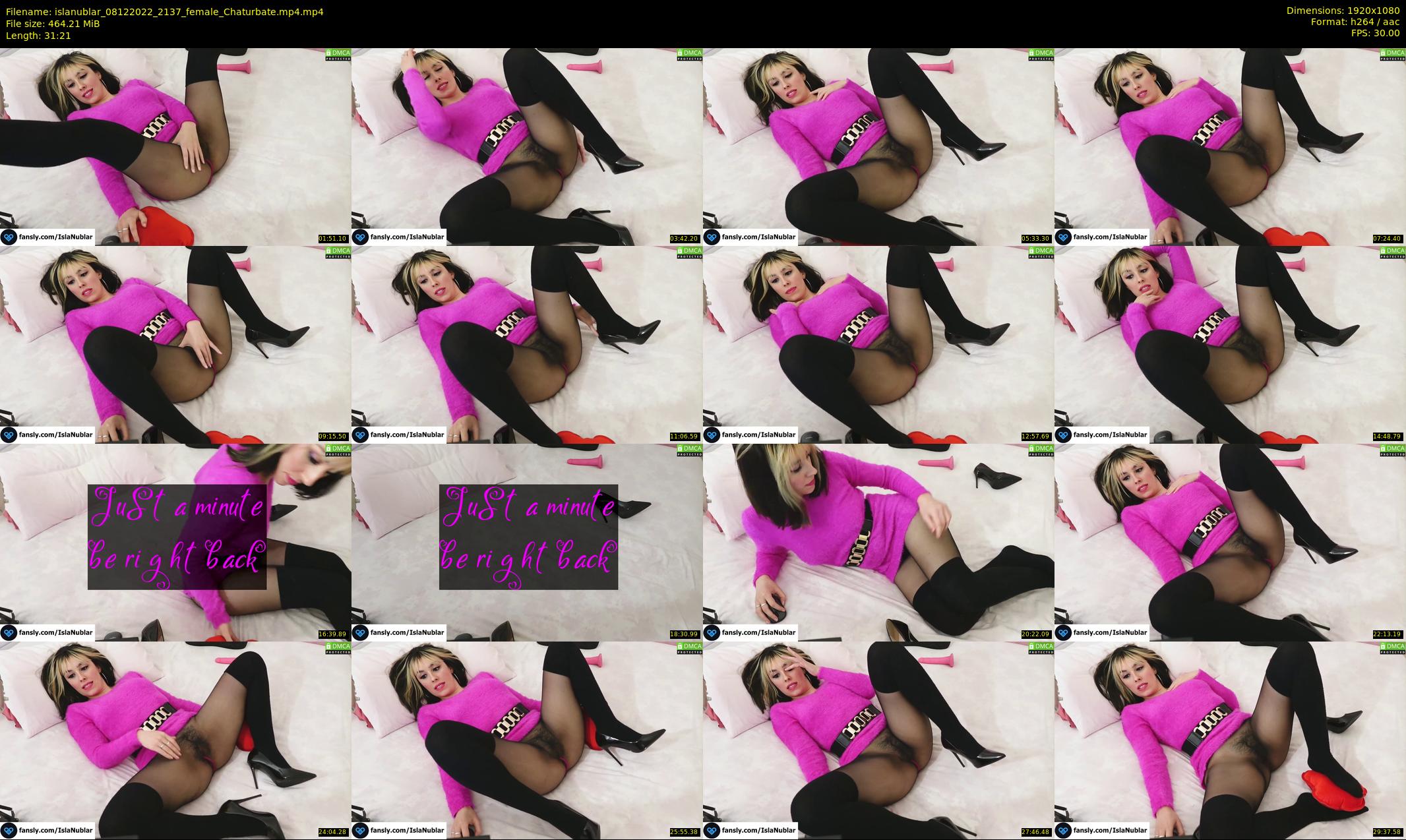 islanublar — 32 minute Chaturbate female cam show recording, 1080p, Dec 8, 2022