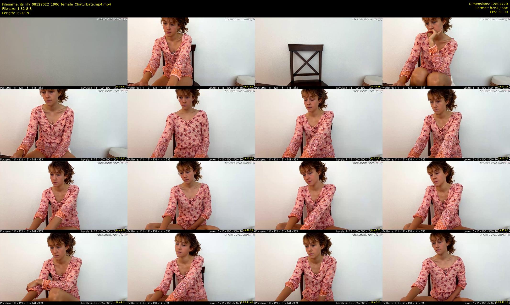 its_lily — 85 minute Chaturbate female cam show recording, 720p, Dec 8, 2022