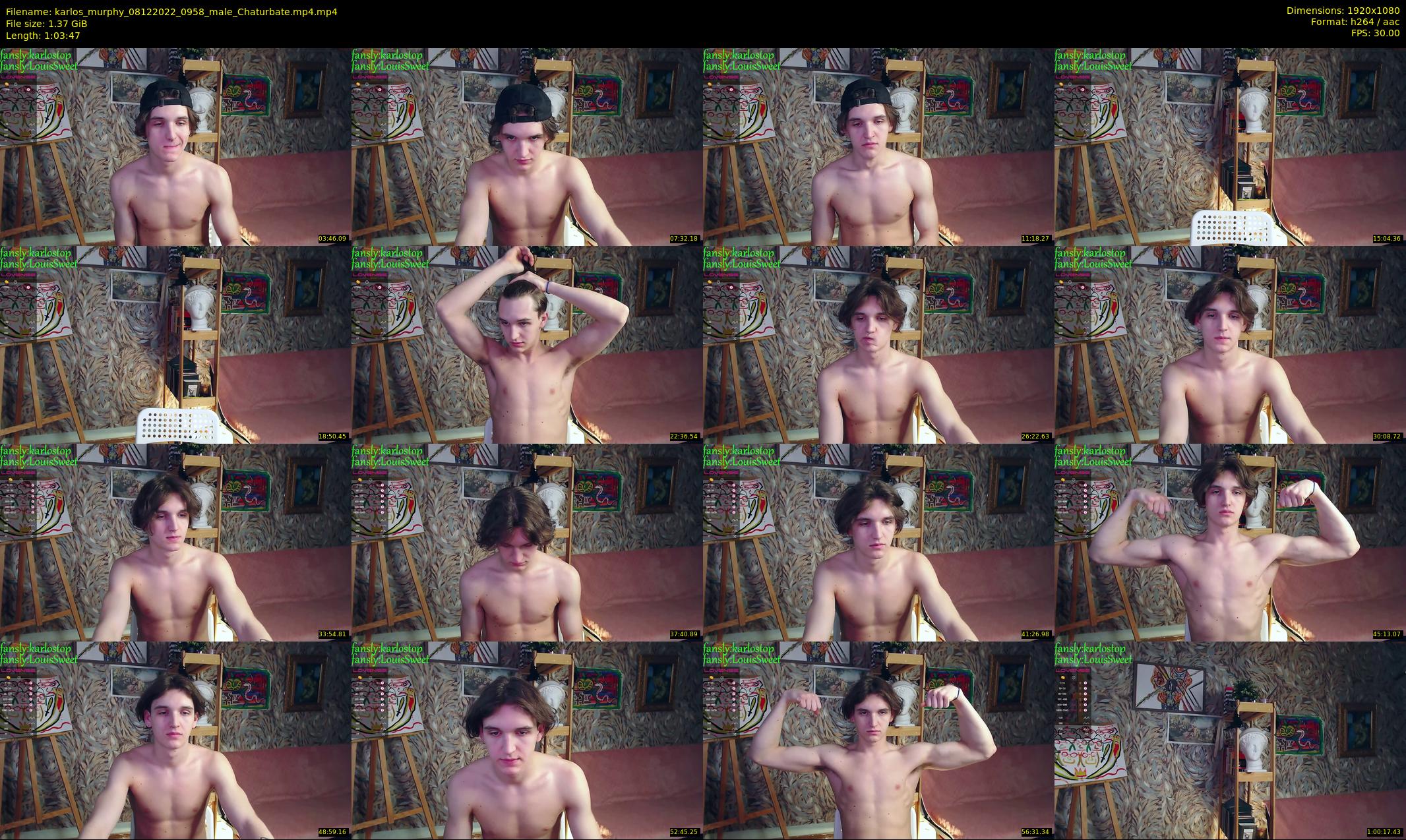 karlos_murphy — 64 minute Chaturbate male cam show recording, 1080p, Dec 8, 2022