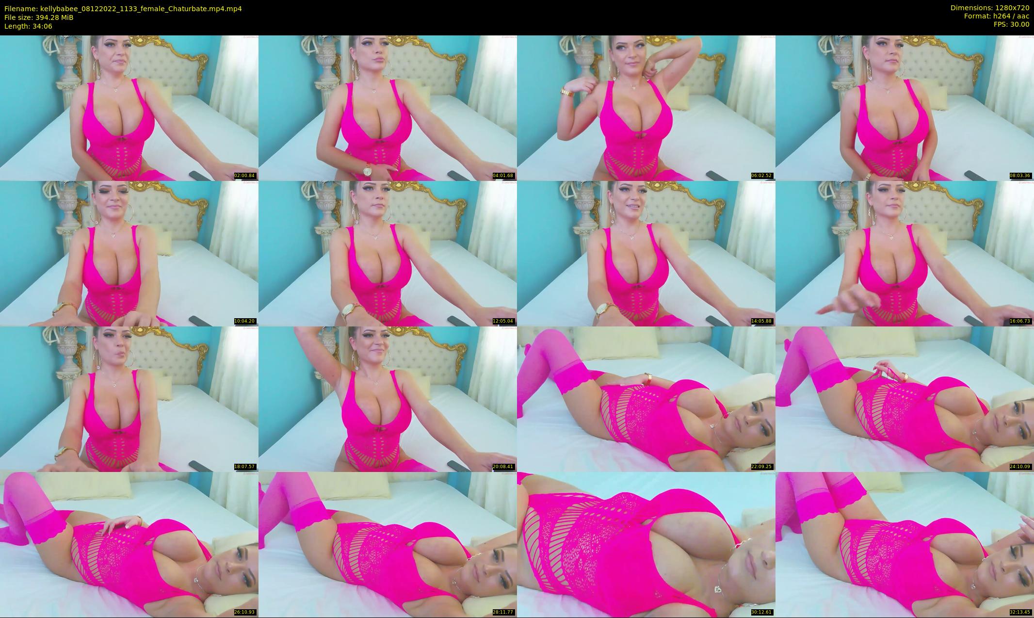 kellybabee — 35 minute Chaturbate female cam show recording, 720p, Dec 8, 2022