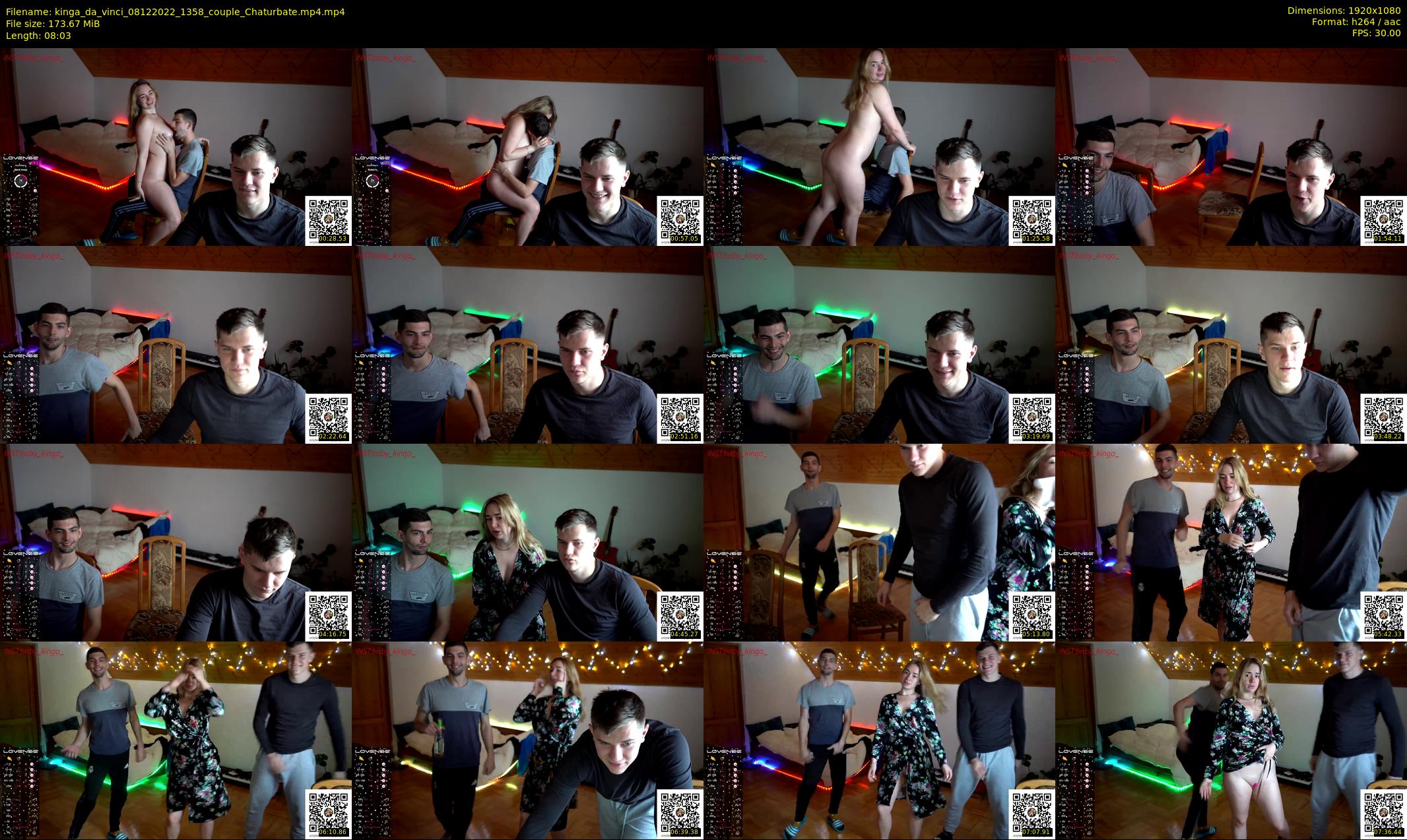 kinga_da_vinci — 9 minute Chaturbate couple cam show recording, 1080p, Dec 8, 2022