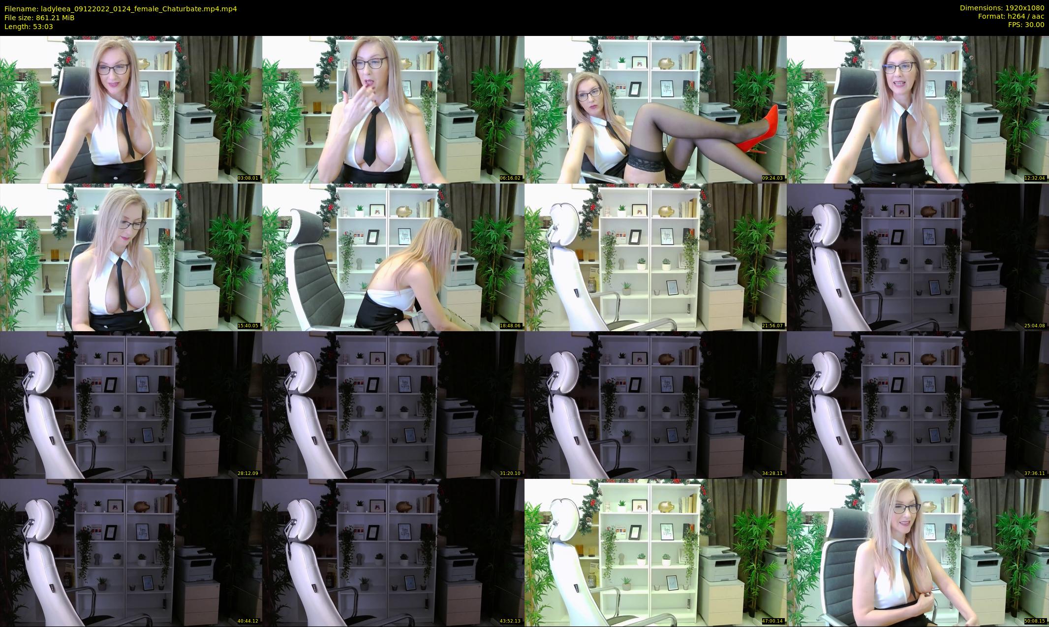ladyleea — 54 minute Chaturbate female cam show recording, 1080p, Dec 9, 2022