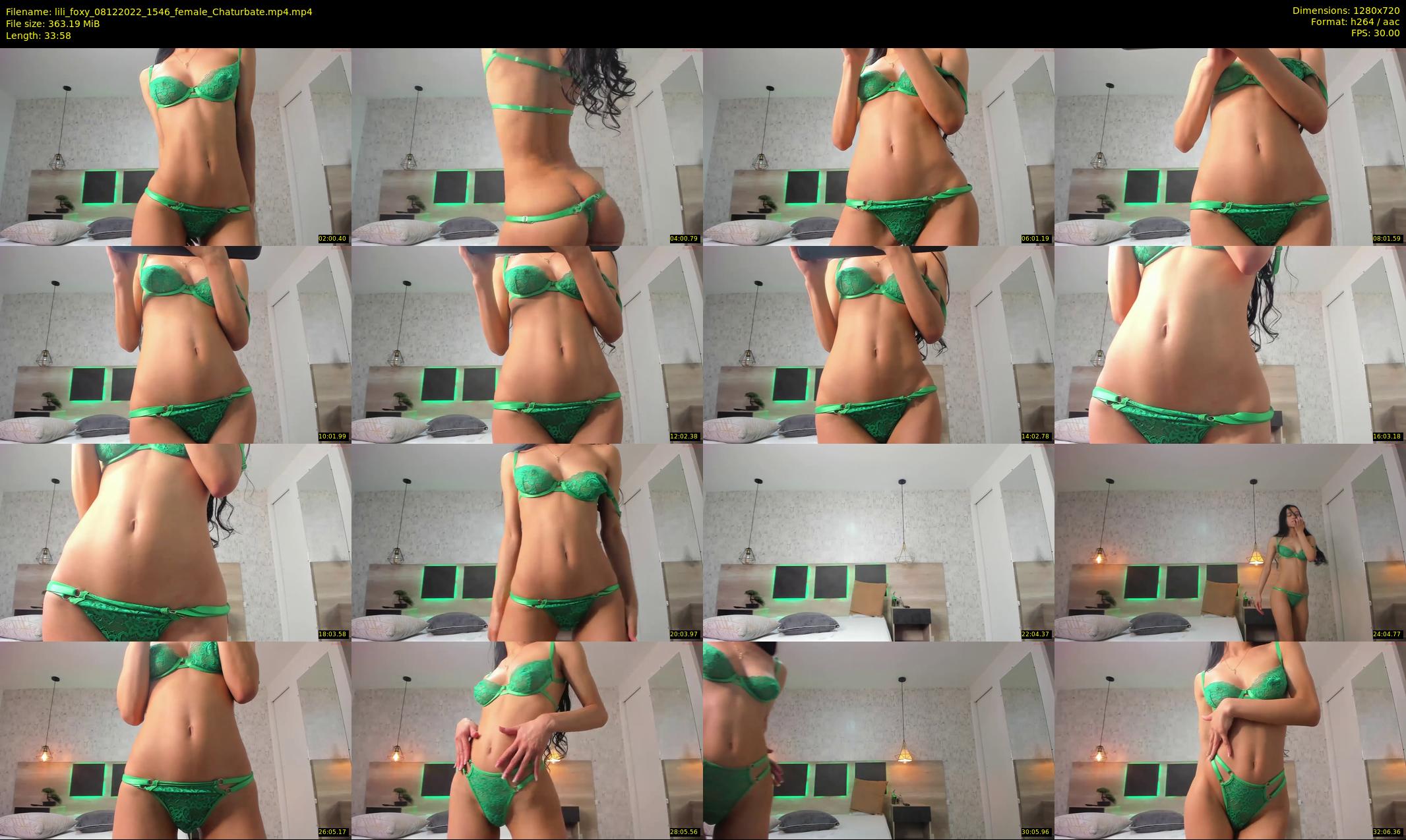 lili_foxy — 34 minute Chaturbate female cam show recording, 720p, Dec 8, 2022