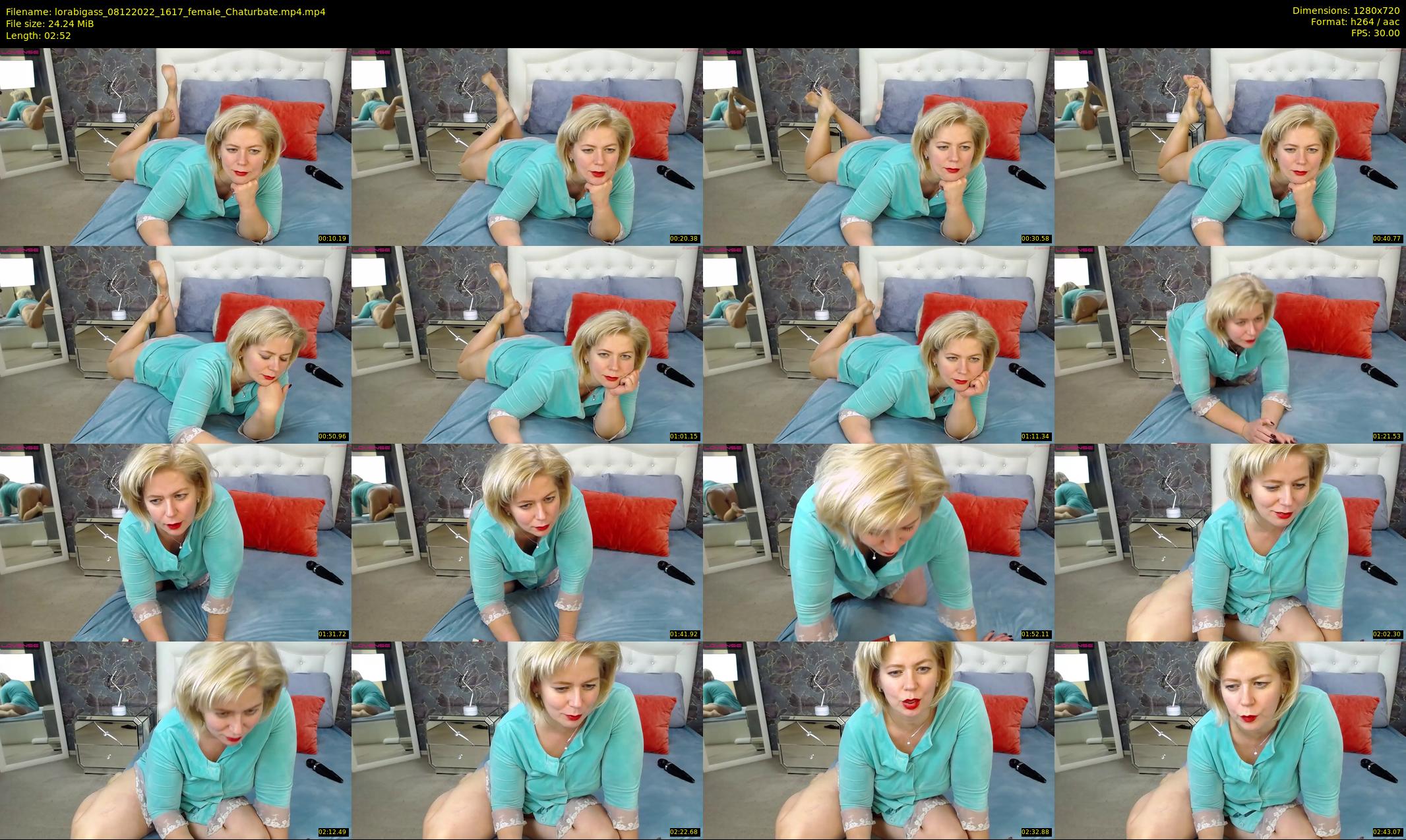 lorabigass — 3 minute Chaturbate female cam show recording, 720p, Dec 8, 2022