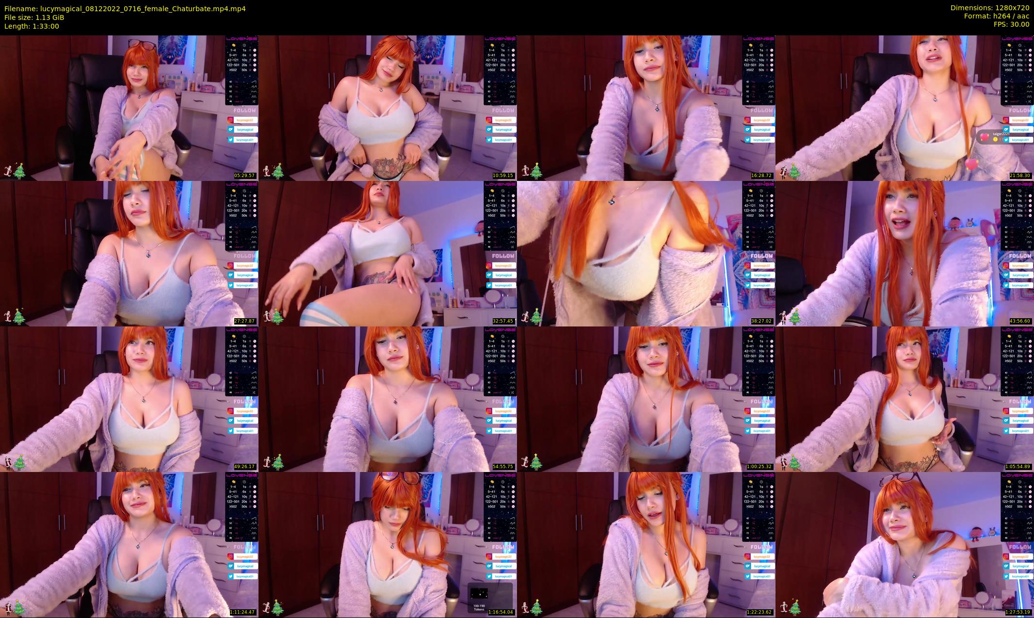 lucymagical — 93 minute Chaturbate female cam show recording, 720p, Dec 8, 2022