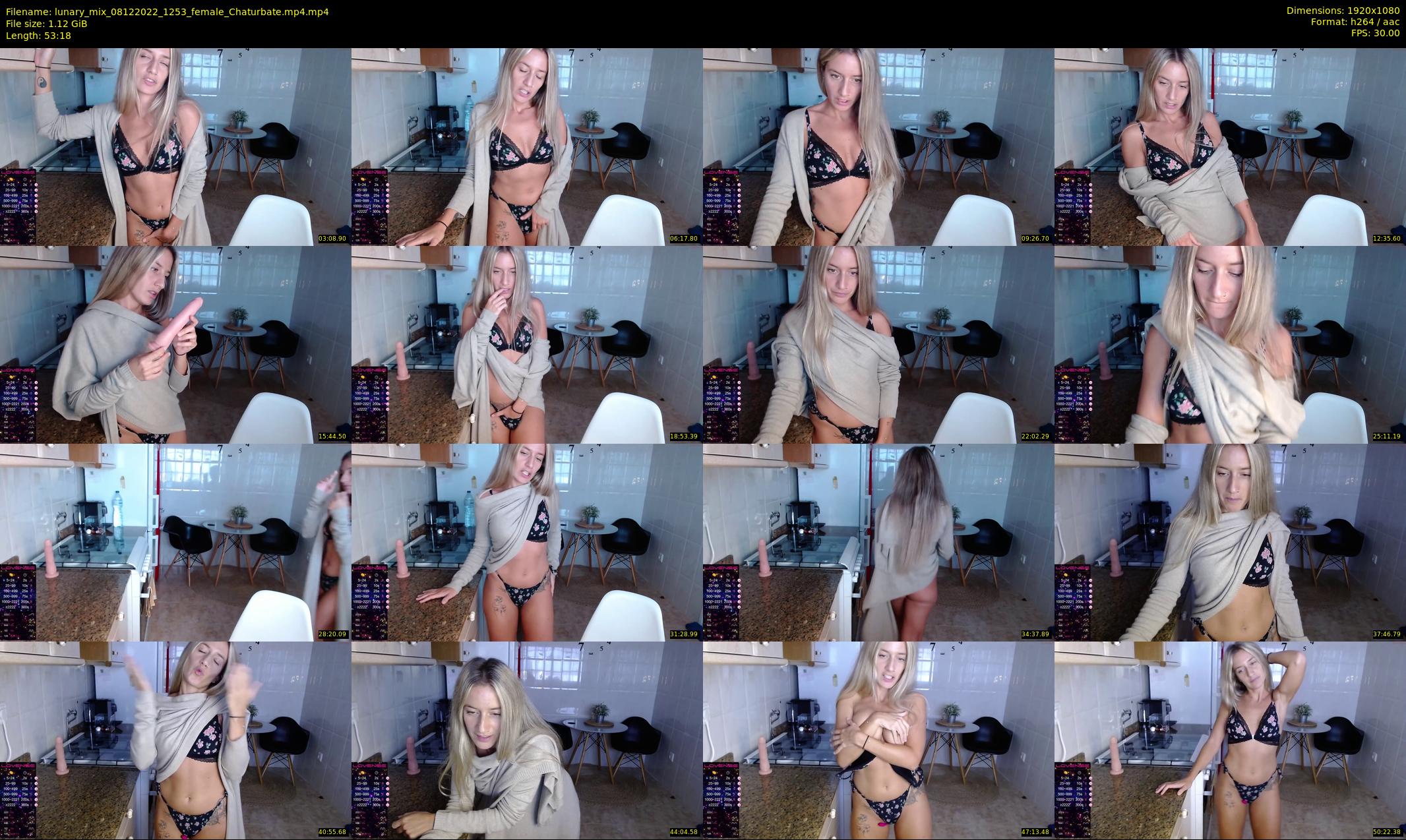 lunary_mix — 54 minute Chaturbate couple cam show recording, 1080p, Dec 8, 2022