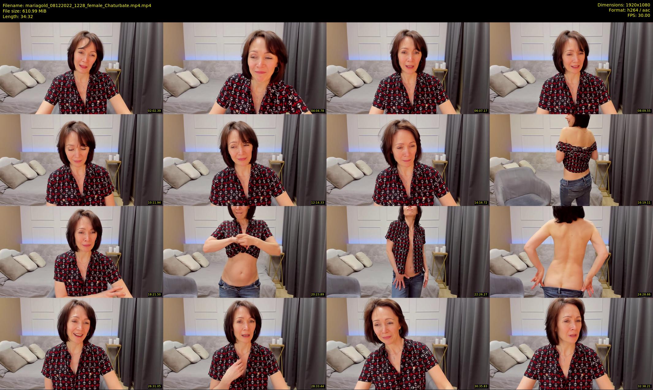 mariagold — 35 minute Chaturbate female cam show recording, 1080p, Dec 8, 2022
