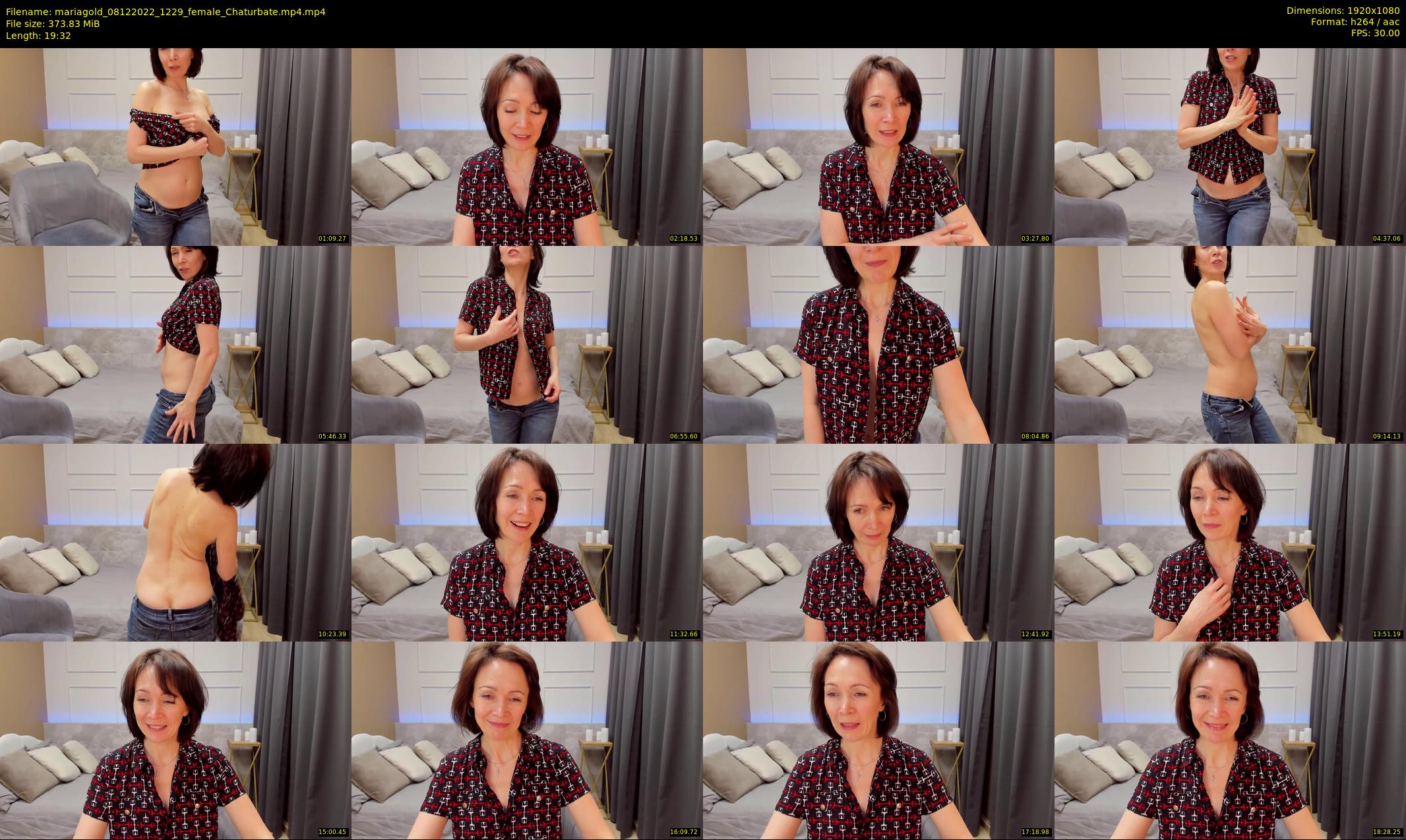 mariagold — 20 minute Chaturbate female cam show recording, 1080p, Dec 8, 2022