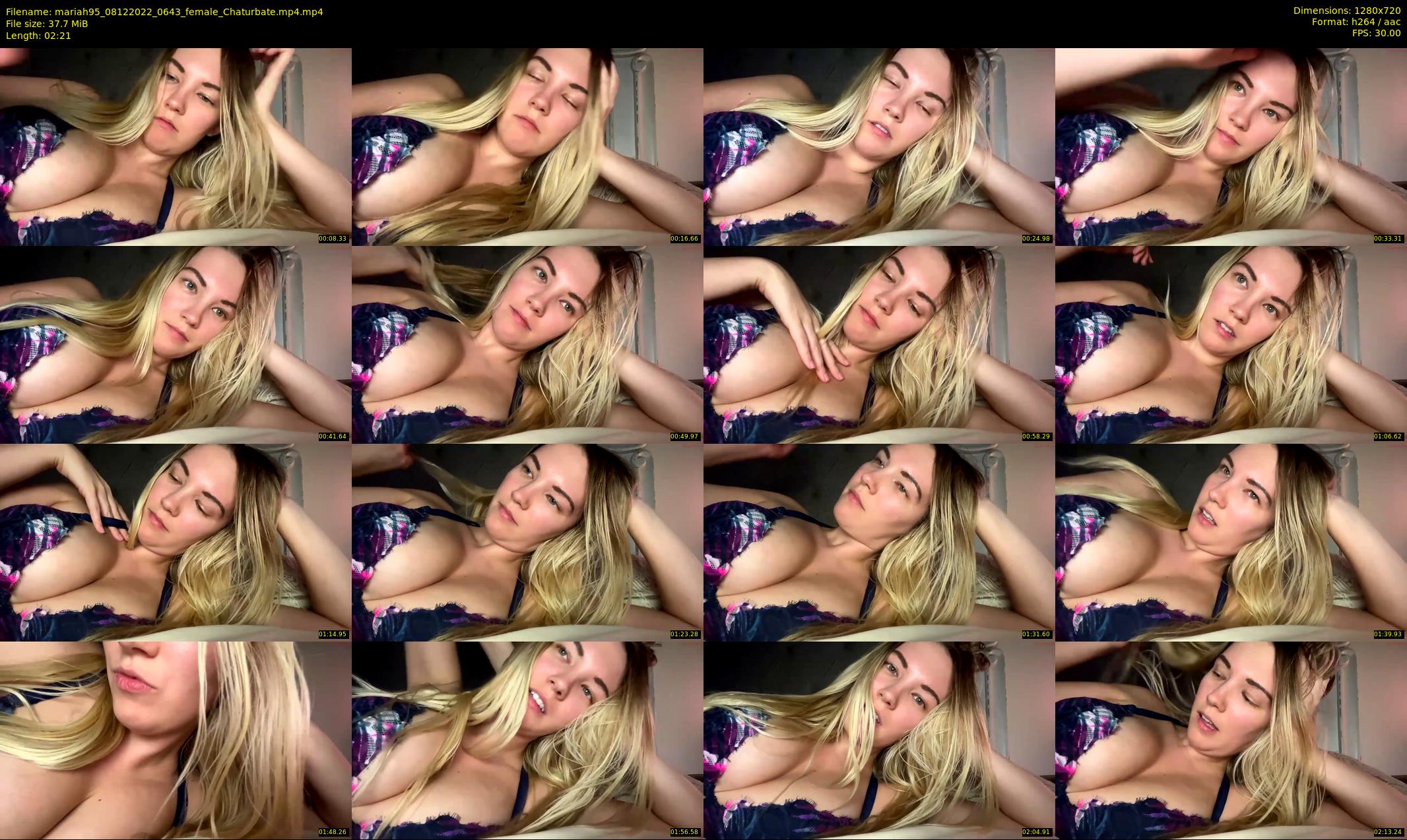 mariah95 — 3 minute Chaturbate female cam show recording, 720p, Dec 8, 2022