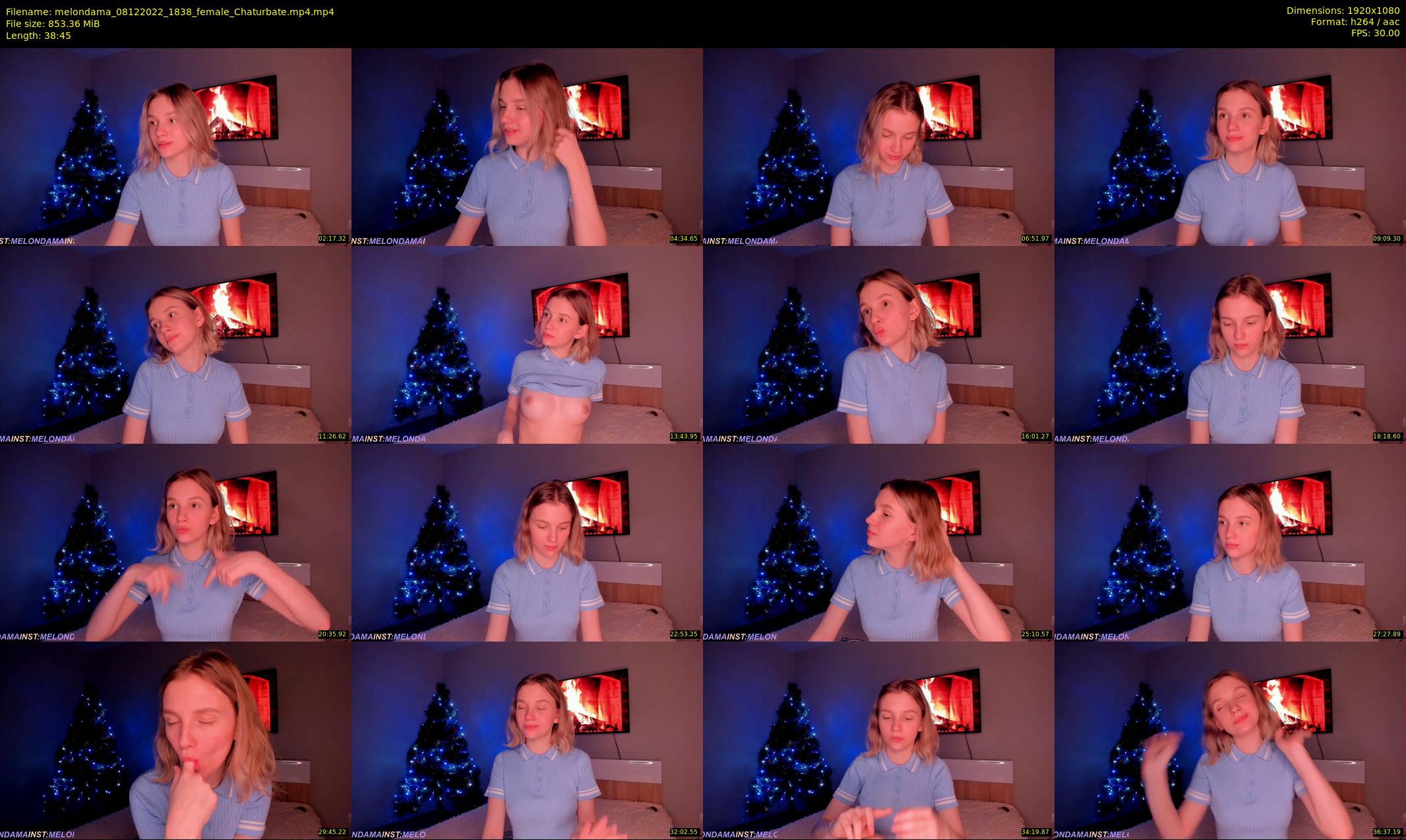 melondama — 39 minute Chaturbate female cam show recording, 1080p, Dec 8, 2022