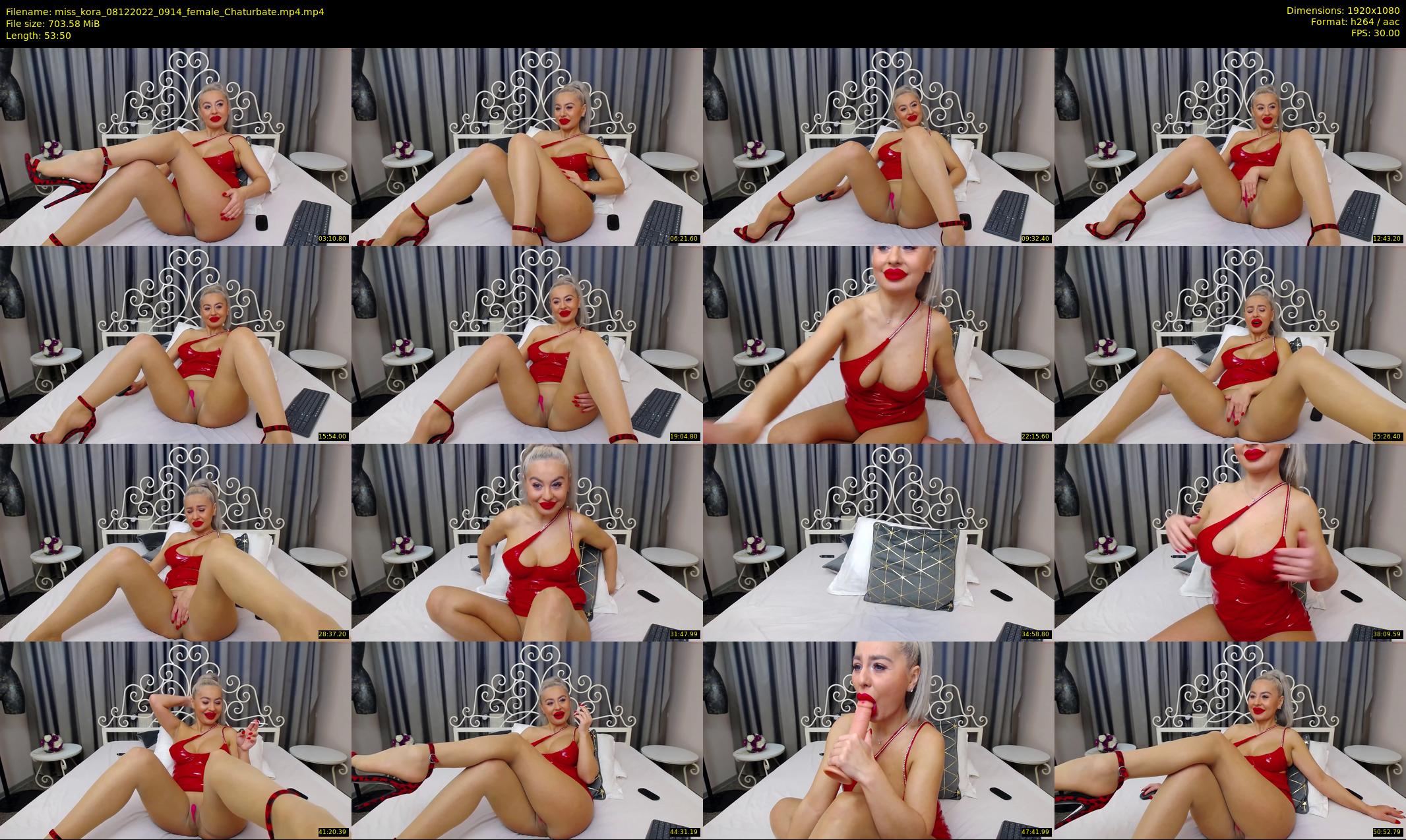 miss_kora — 54 minute Chaturbate female cam show recording, 1080p, Dec 8, 2022