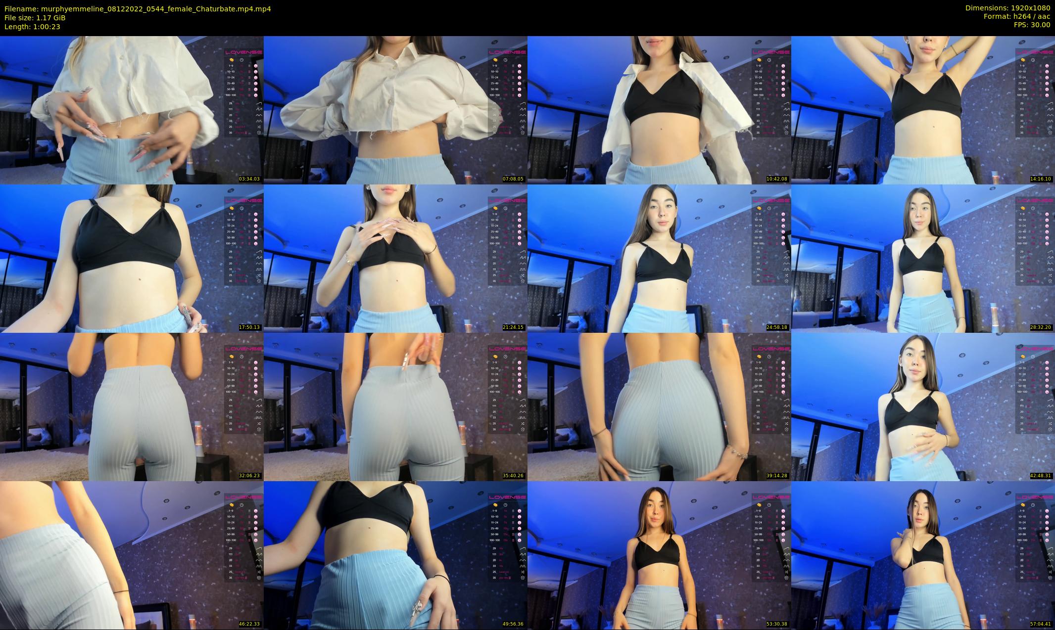 murphyemmeline — 61 minute Chaturbate female cam show recording, 1080p, Dec 8, 2022