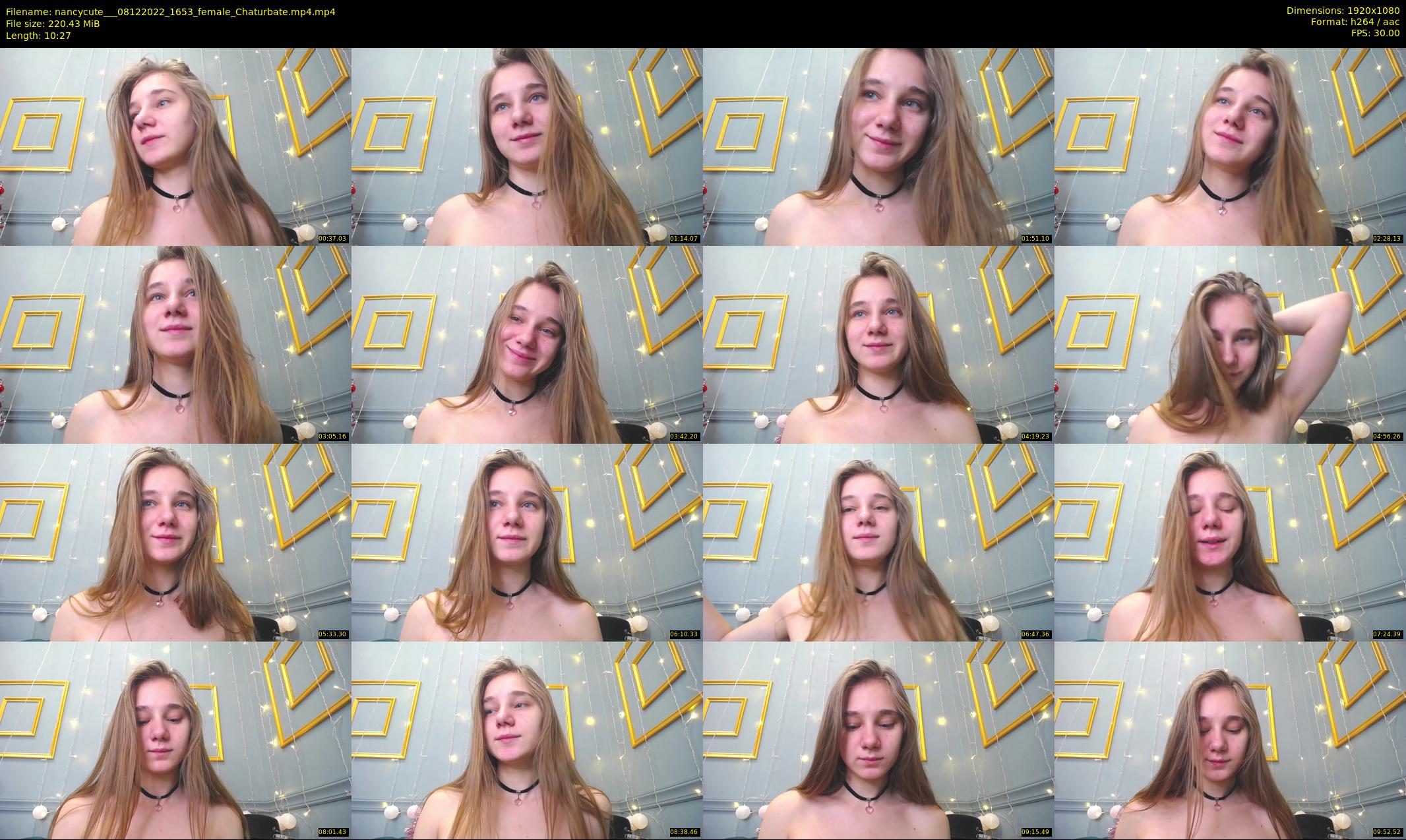 nancycute__ — 11 minute Chaturbate female cam show recording, 1080p, Dec 8, 2022