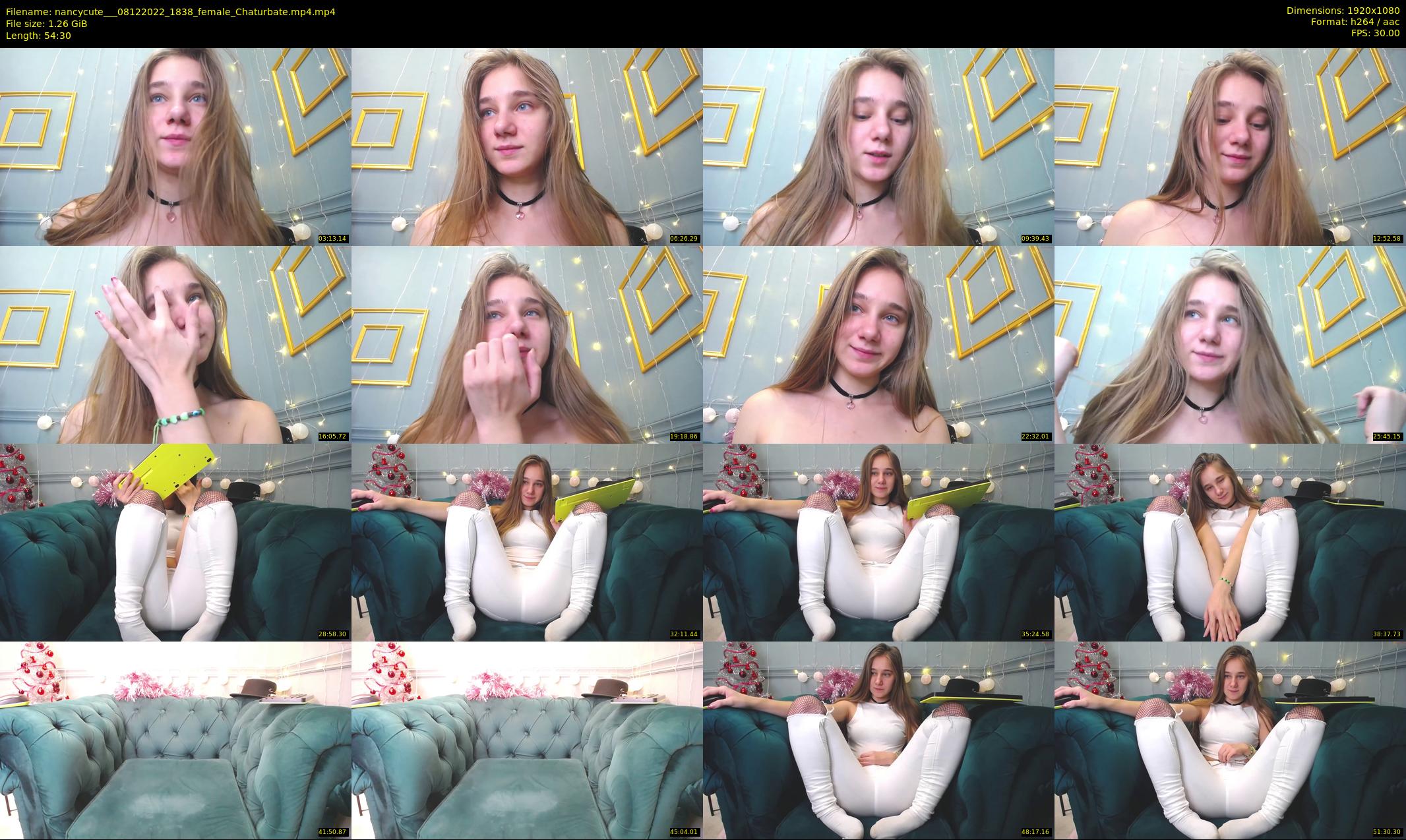 nancycute__ — 55 minute Chaturbate female cam show recording, 1080p, Dec 8, 2022