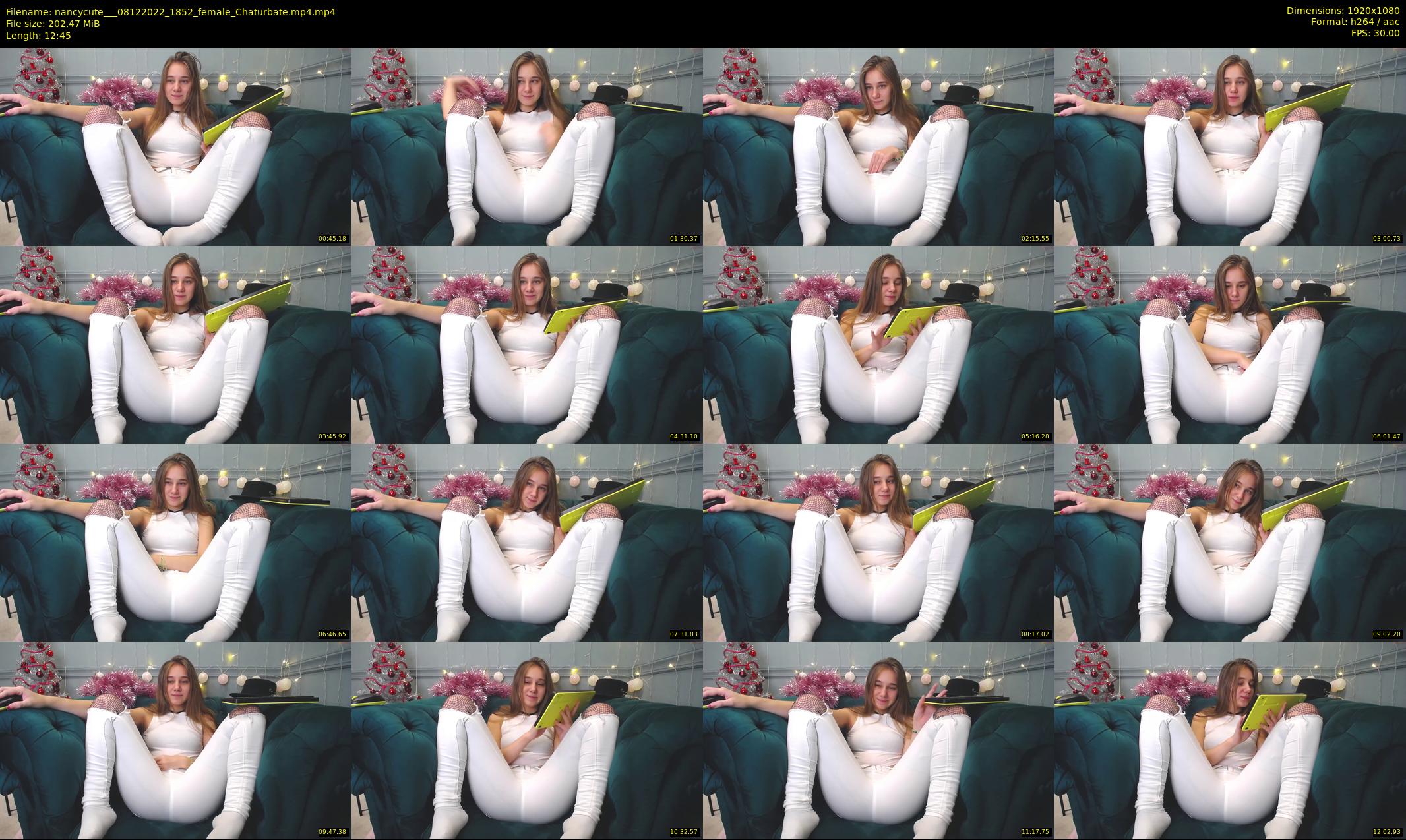 nancycute__ — 13 minute Chaturbate female cam show recording, 1080p, Dec 8, 2022