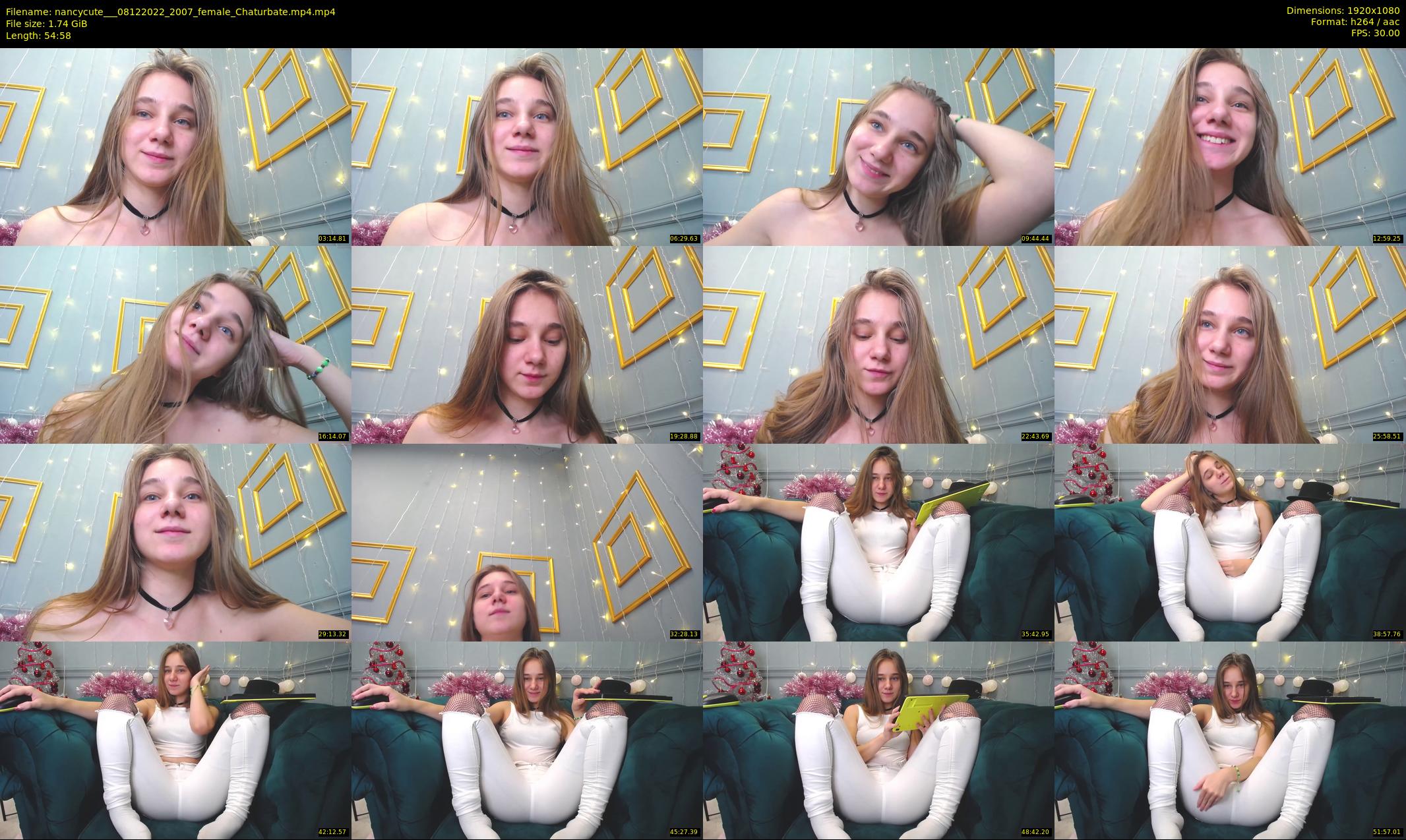 nancycute__ — 55 minute Chaturbate female cam show recording, 1080p, Dec 8, 2022