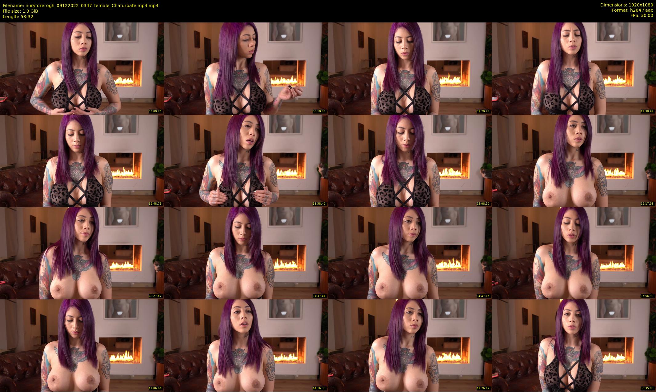 nuryforerogh — 54 minute Chaturbate female cam show recording, 1080p, Dec 9, 2022