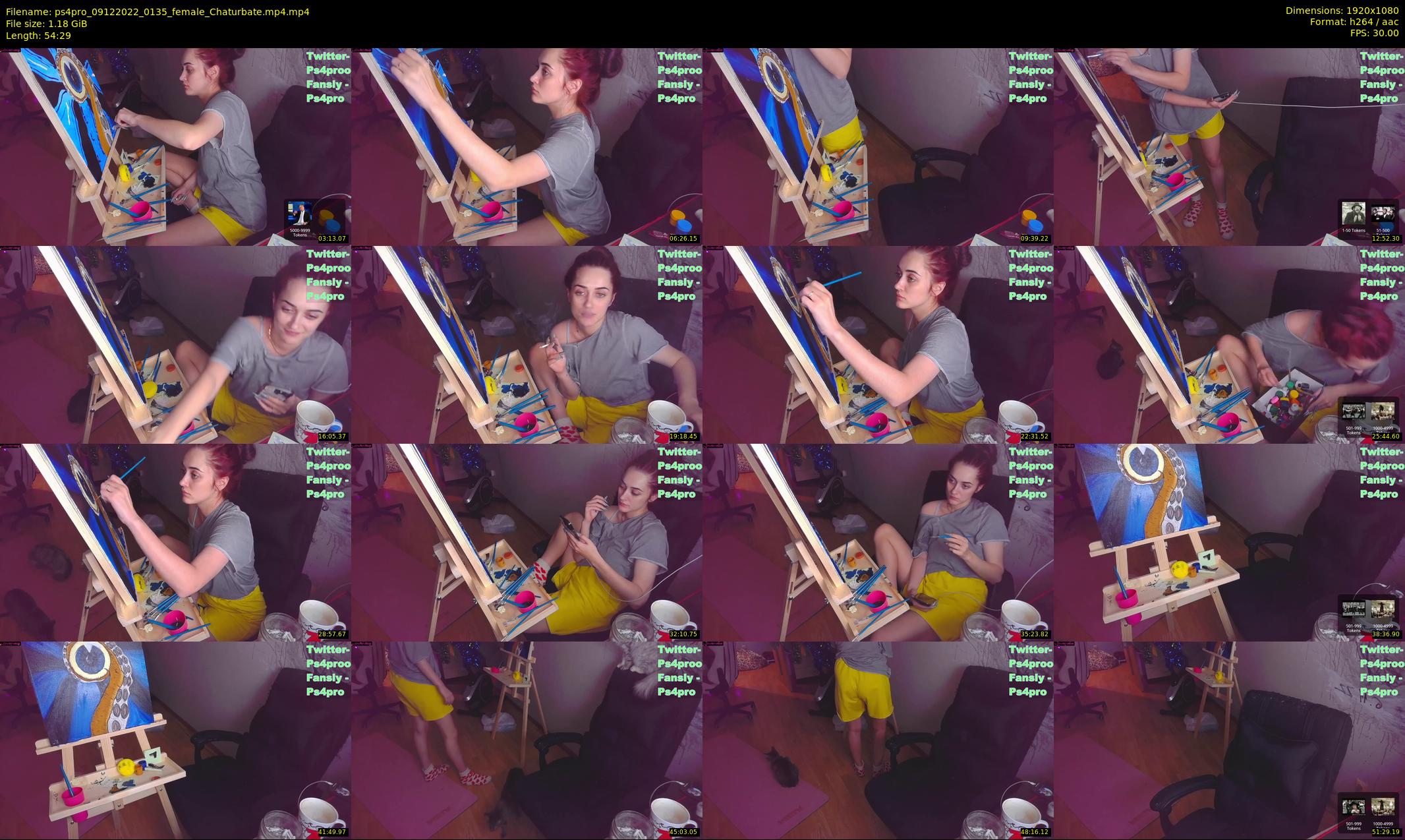 ps4pro — 55 minute Chaturbate female cam show recording, 1080p, Dec 9, 2022