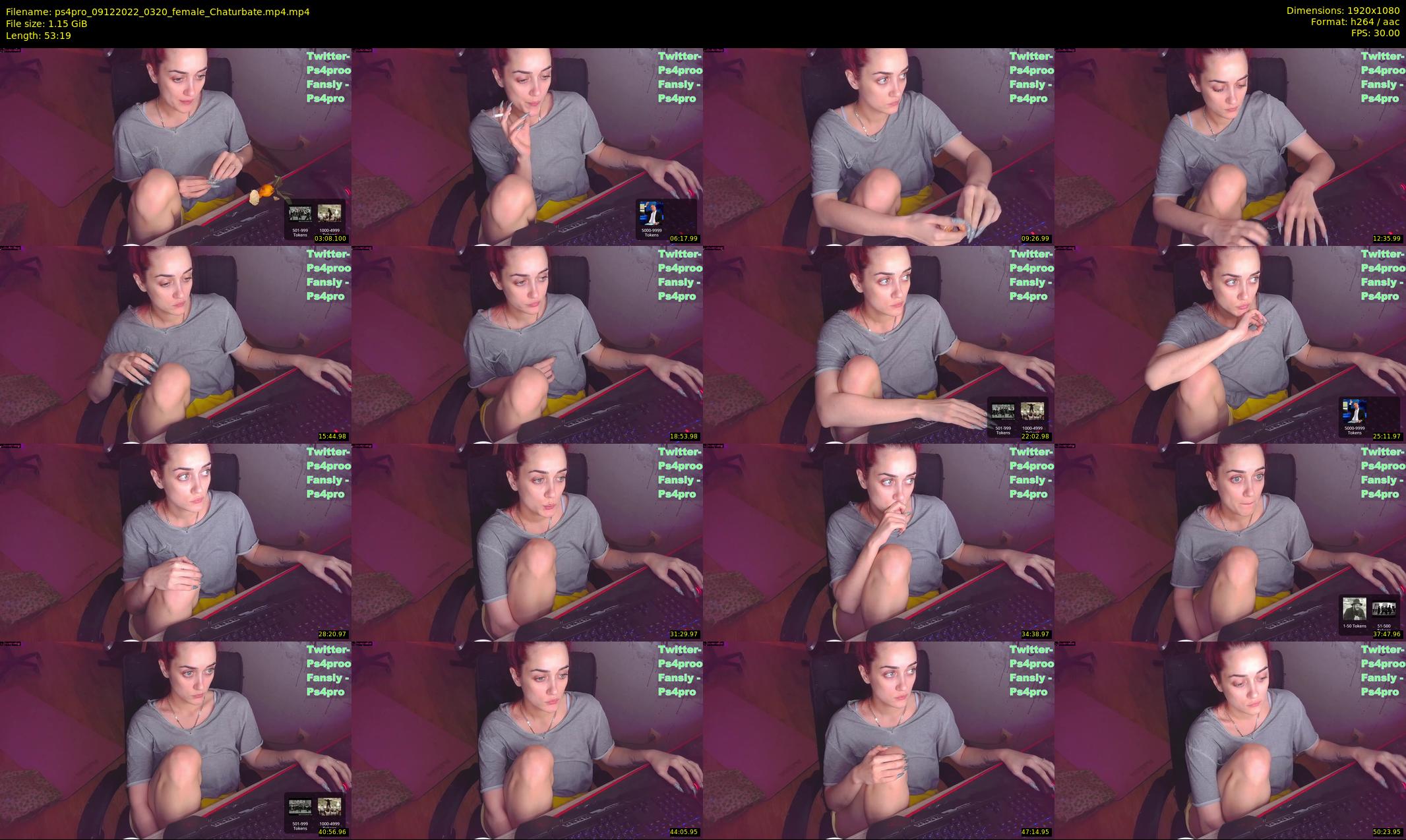 ps4pro — 54 minute Chaturbate female cam show recording, 1080p, Dec 9, 2022