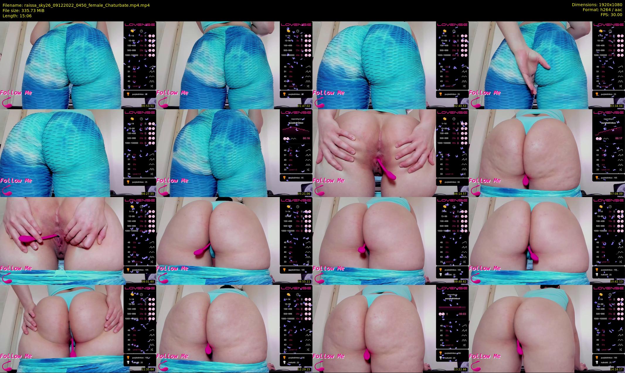 raissa_sky26 — 16 minute Chaturbate female cam show recording, 1080p, Dec 9, 2022