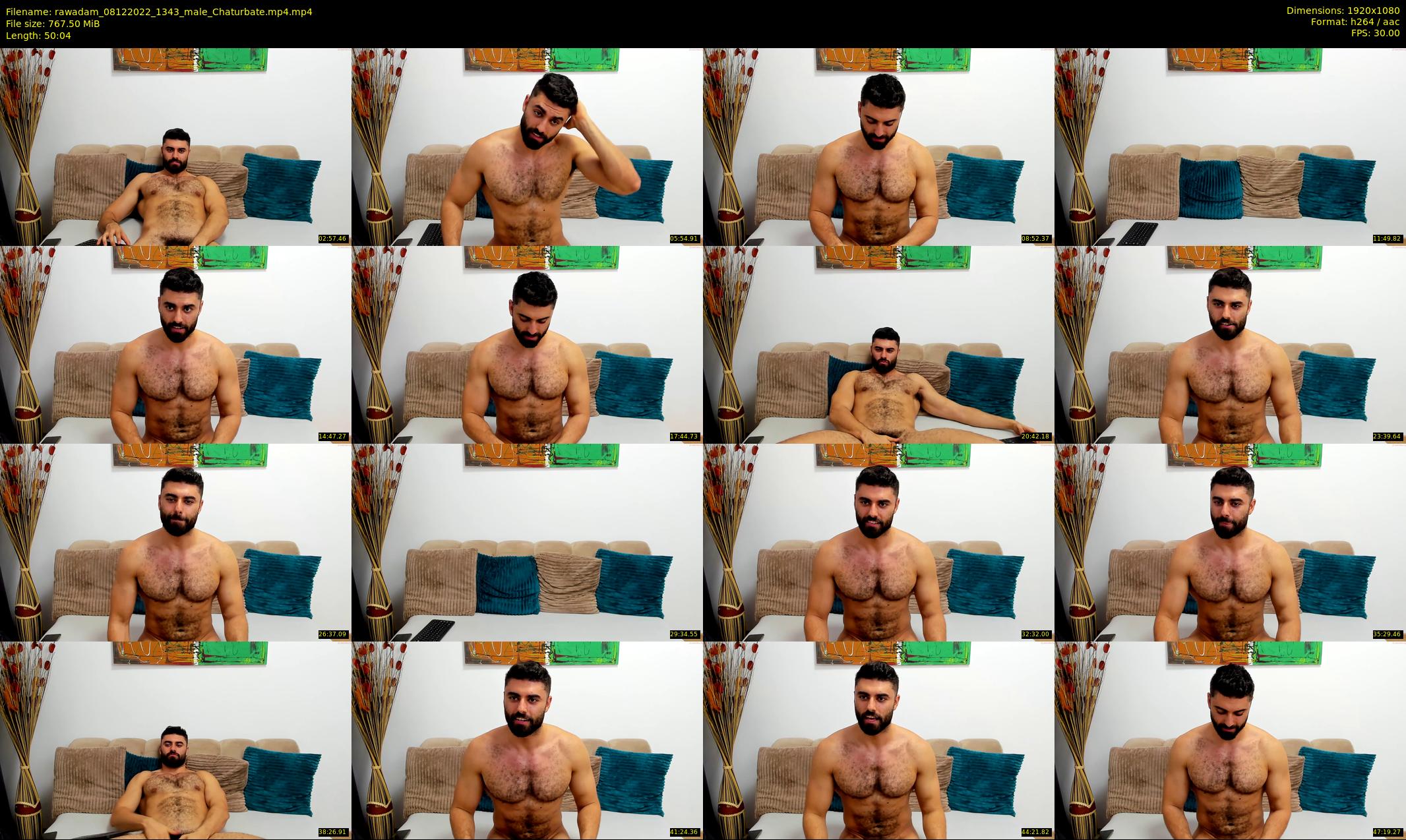 rawadam — 51 minute Chaturbate male cam show recording, 1080p, Dec 8, 2022