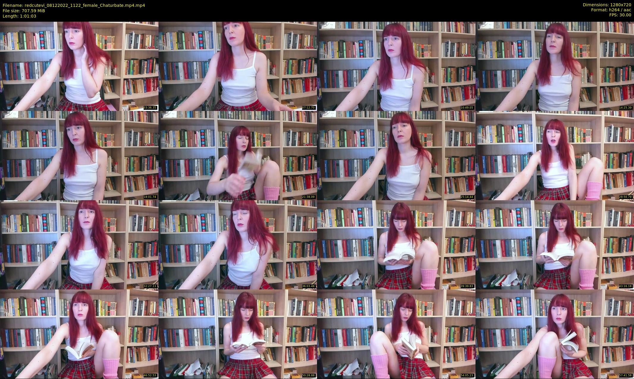 redcutevi — 62 minute Chaturbate female cam show recording, 720p, Dec 8, 2022