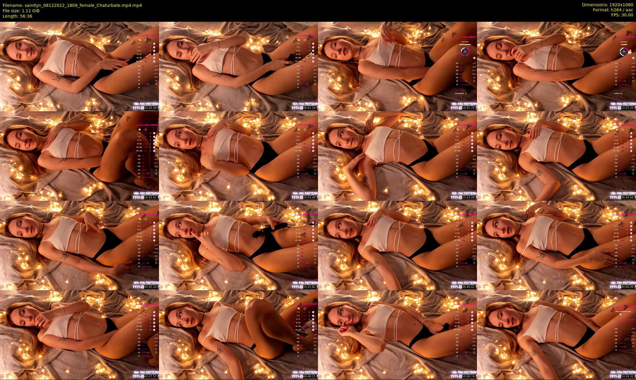 saintlyn — 57 minute Chaturbate female cam show recording, 1080p, Dec 8, 2022