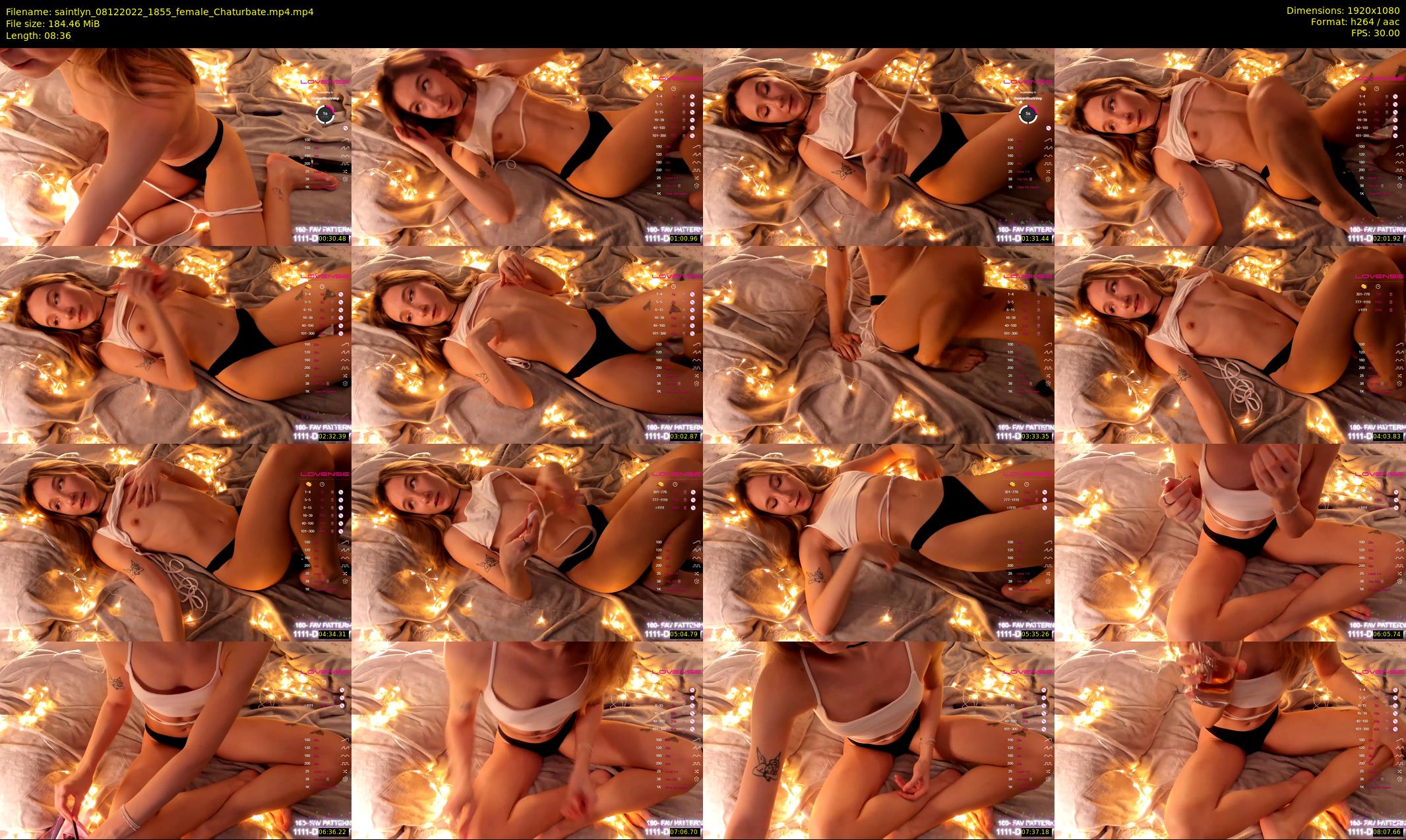 saintlyn — 9 minute Chaturbate female cam show recording, 1080p, Dec 8, 2022