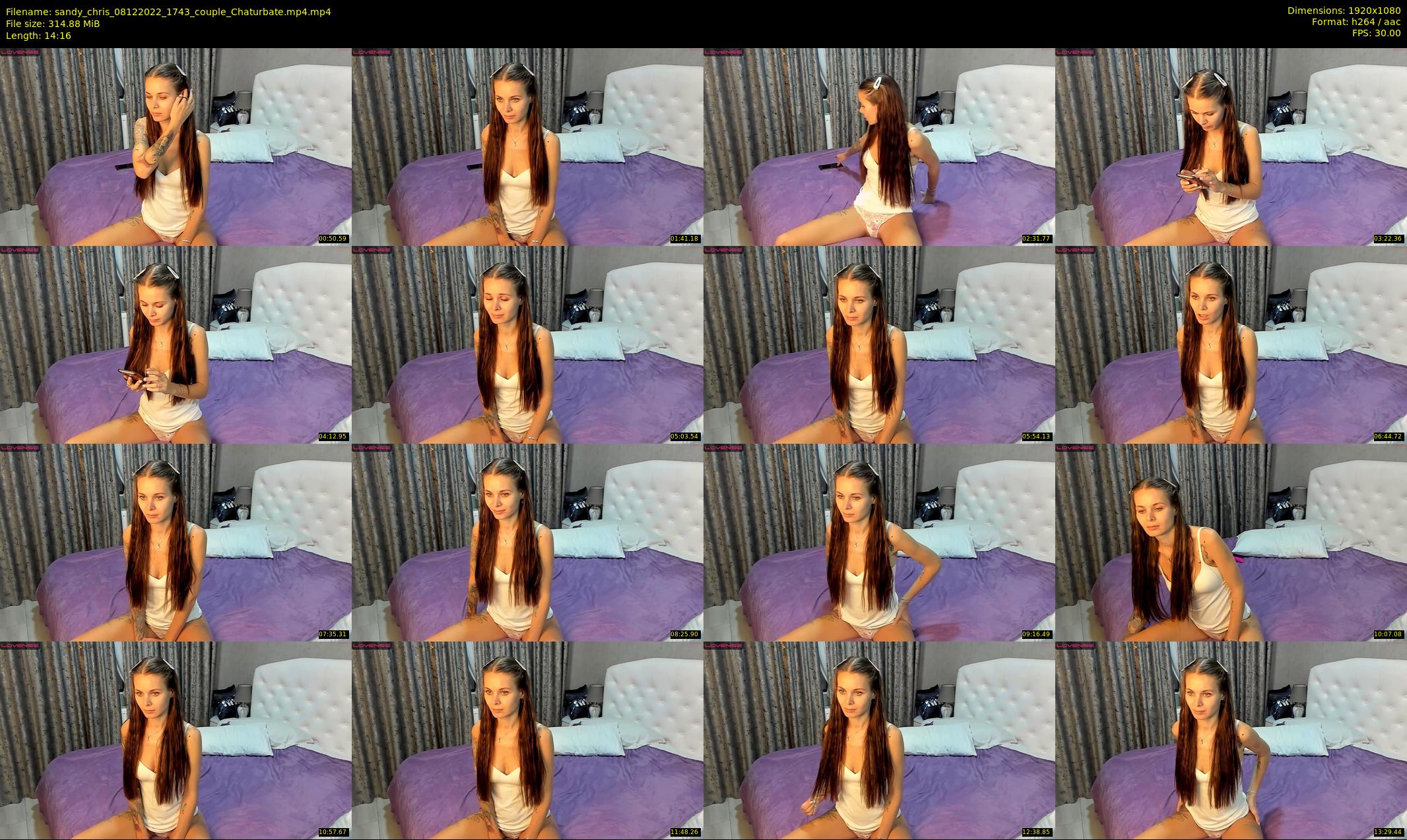 sandy_chris — 15 minute Chaturbate couple cam show recording, 1080p, Dec 8, 2022