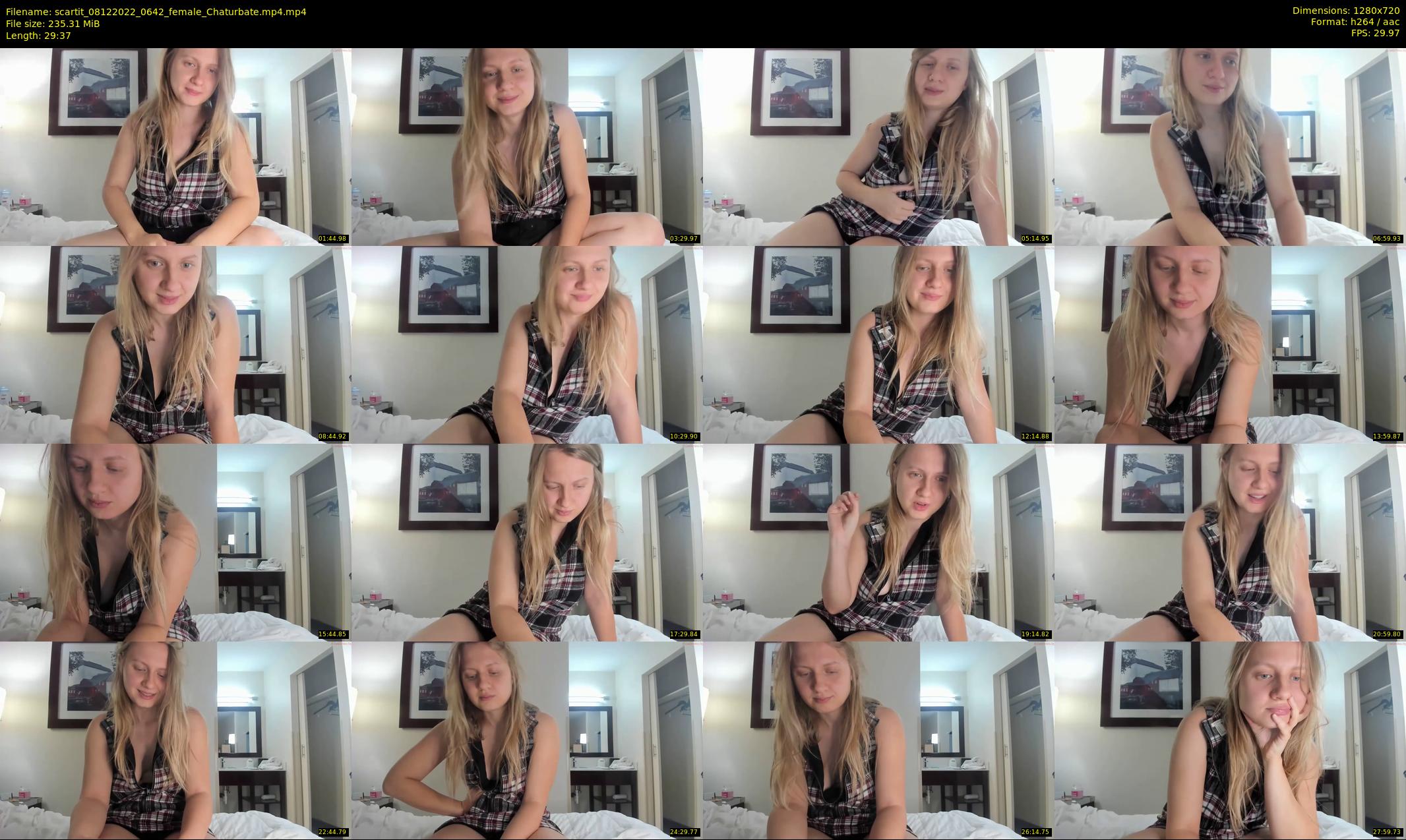 scartit — 30 minute Chaturbate female cam show recording, 720p, Dec 8, 2022