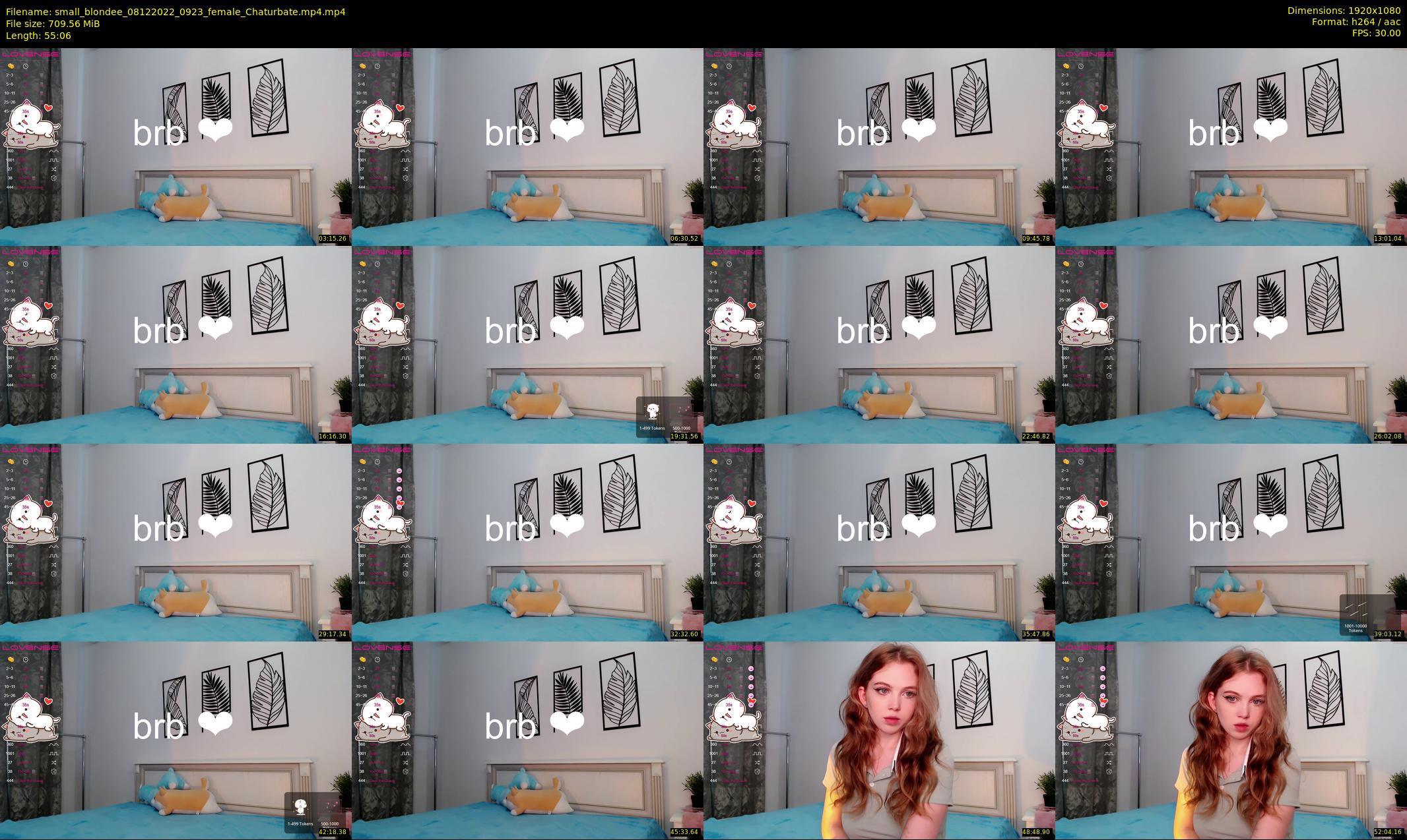 small_blondee — 56 minute Chaturbate female cam show recording, 1080p, Dec 8, 2022