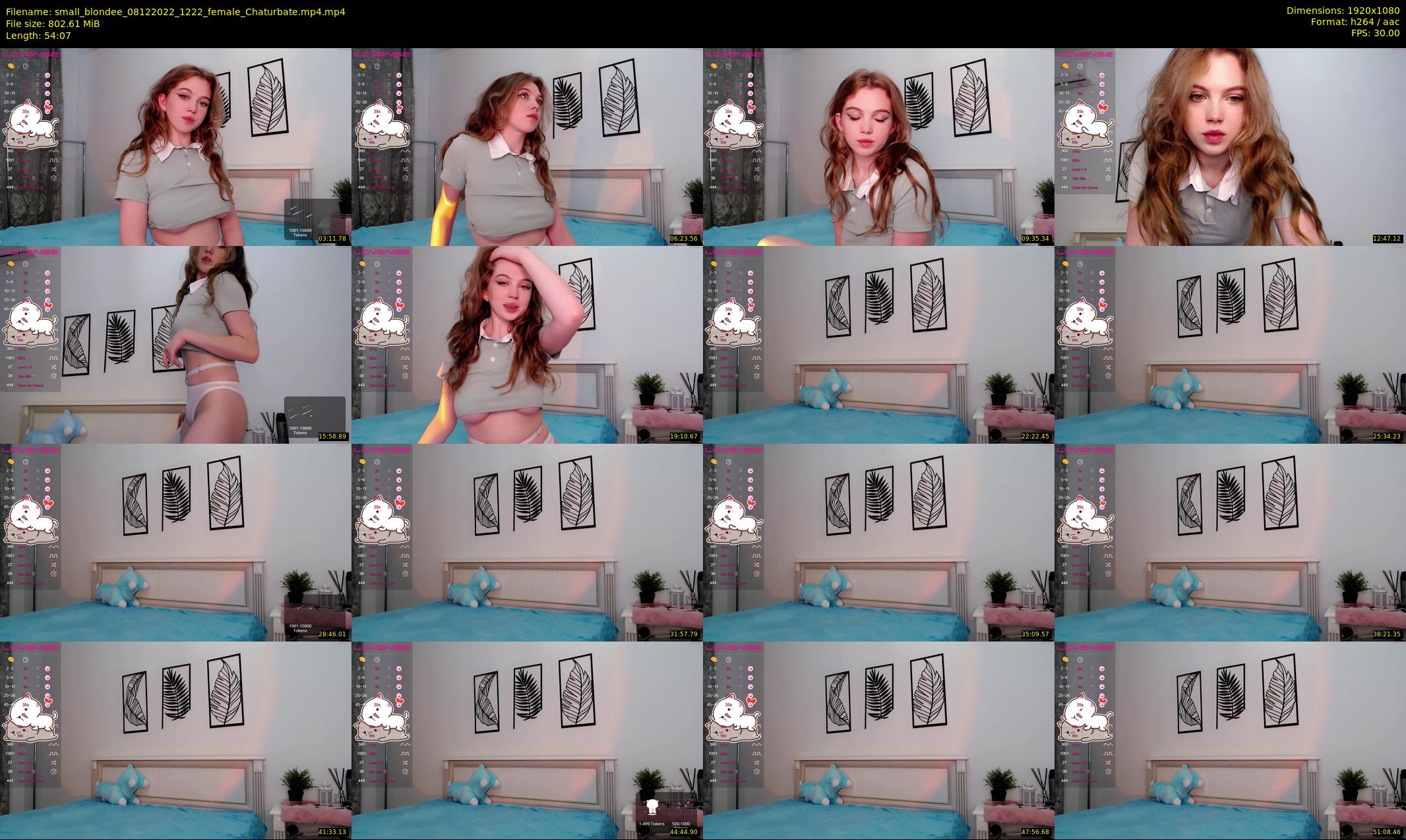 small_blondee — 55 minute Chaturbate female cam show recording, 1080p, Dec 8, 2022