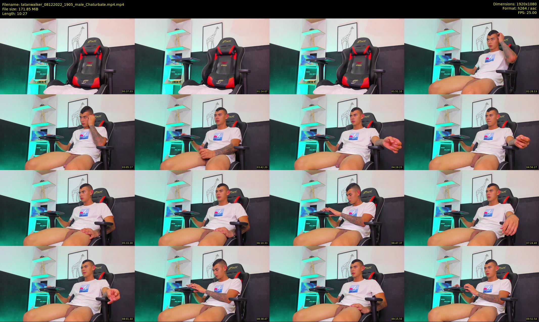 tatanwalker — 11 minute Chaturbate male cam show recording, 1080p, Dec 8, 2022