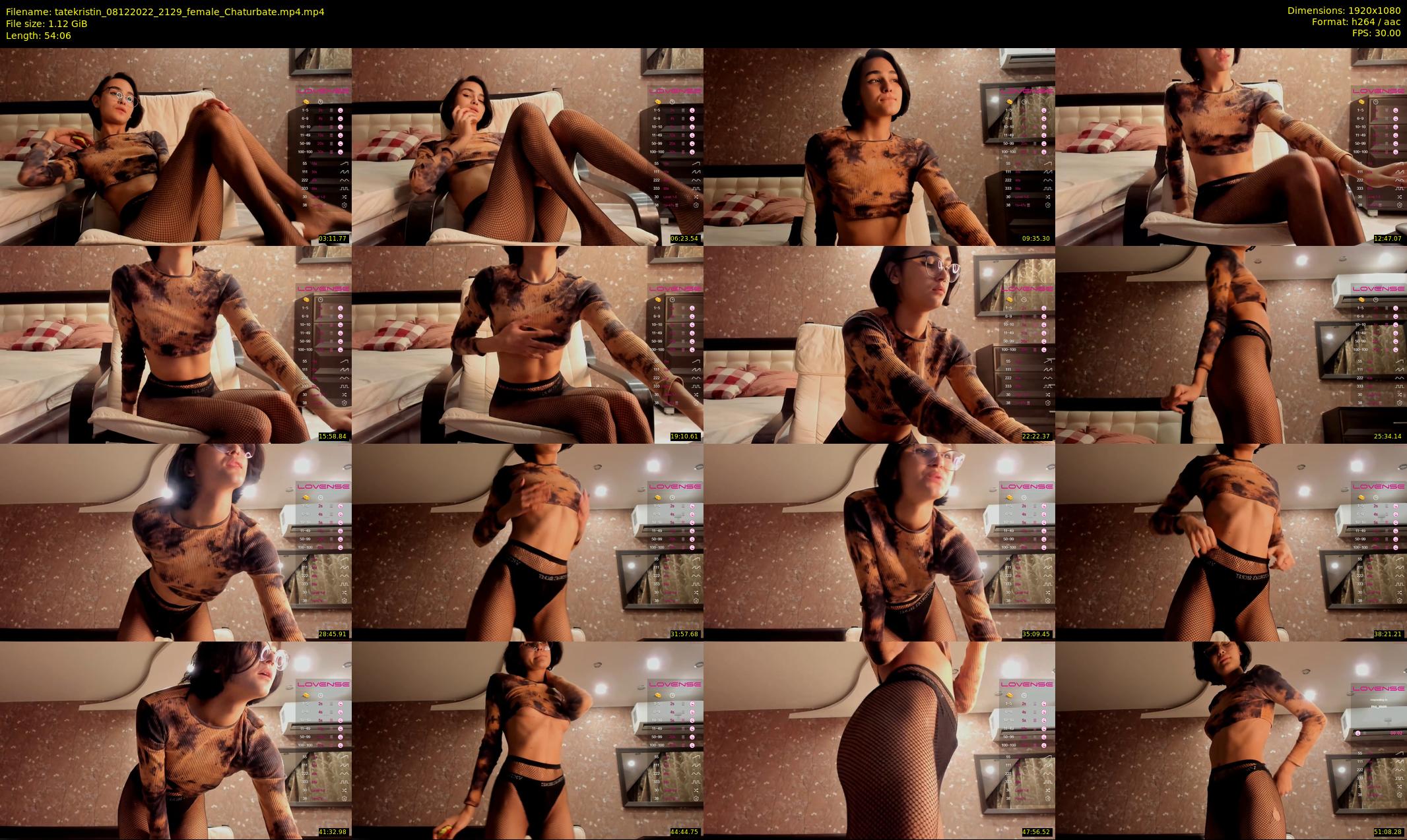 tatekristin — 55 minute Chaturbate female cam show recording, 1080p, Dec 8, 2022