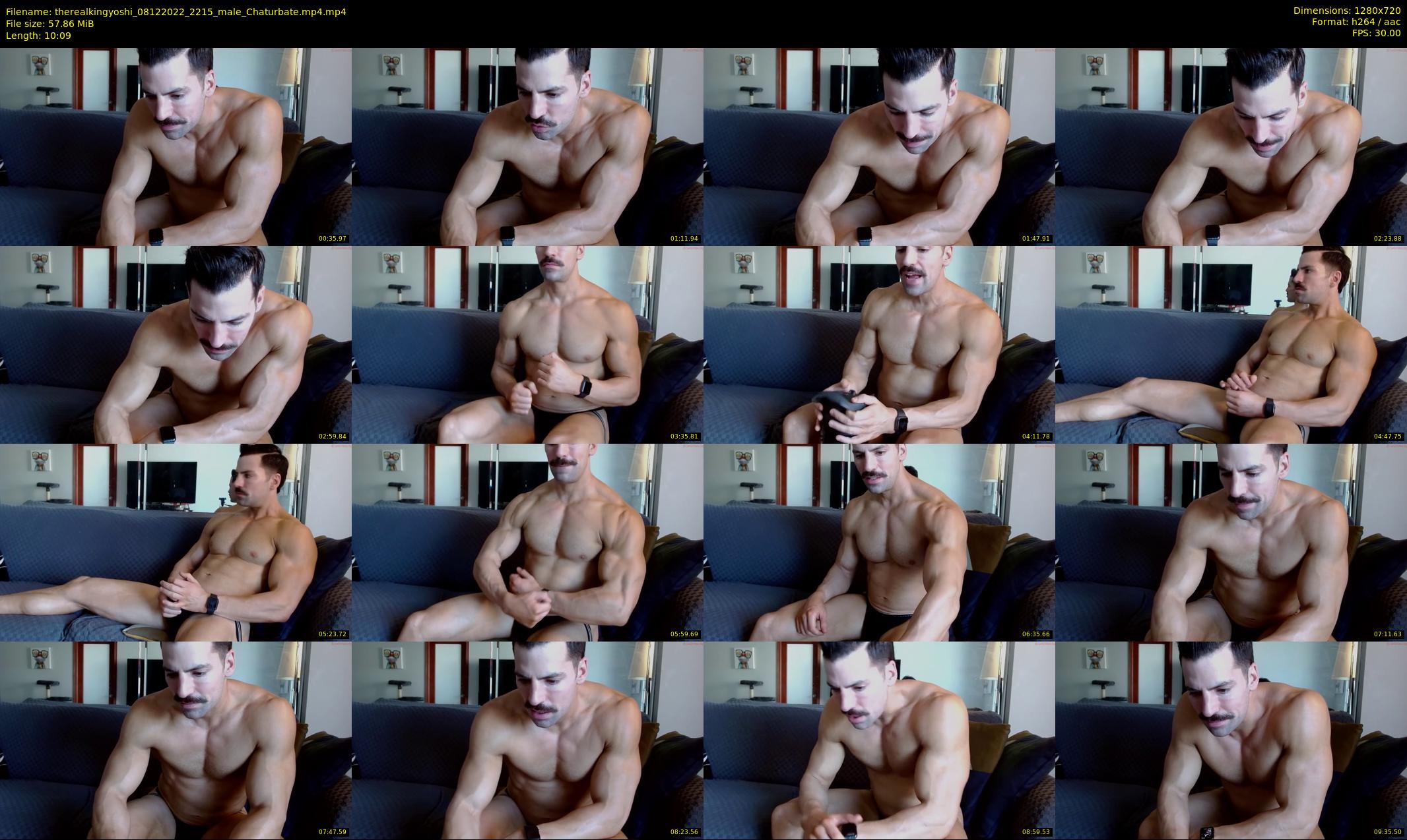 therealkingyoshi — 11 minute Chaturbate male cam show recording, 720p, Dec 8, 2022