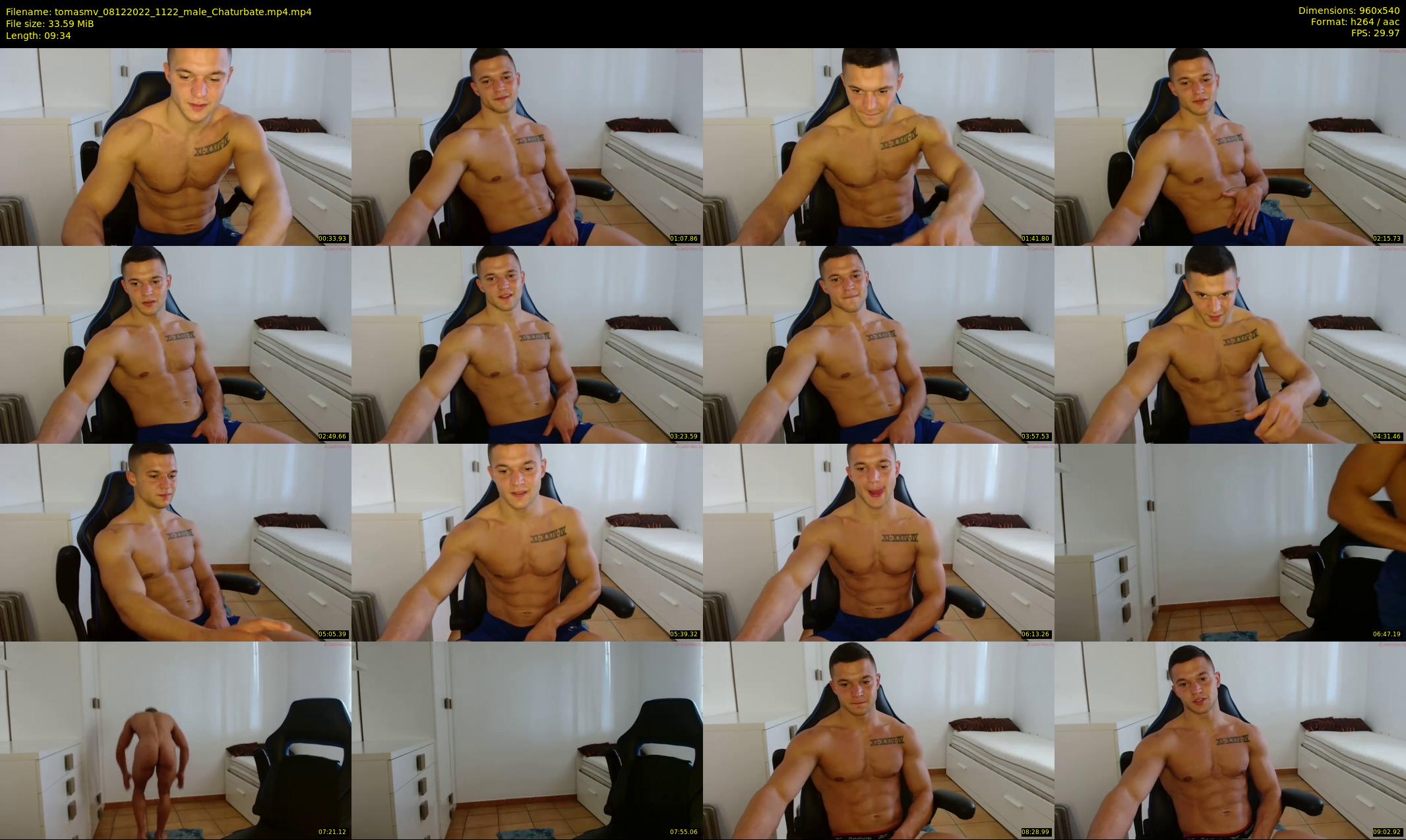 tomasmv — 10 minute Chaturbate male cam show recording, 480p, Dec 8, 2022