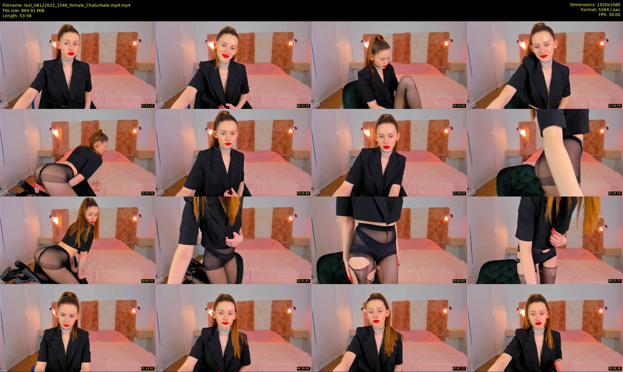 toxl — 54 minute Chaturbate female cam show recording, 1080p, Dec 8, 2022