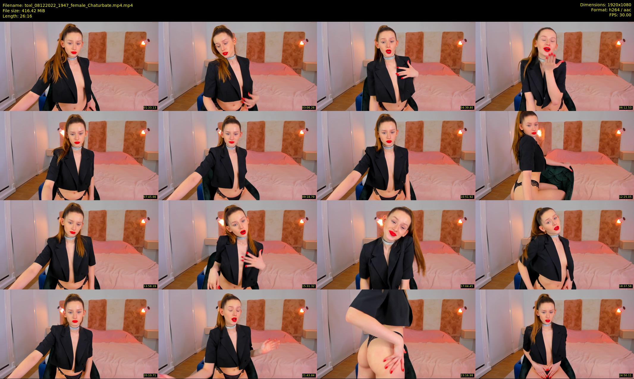 toxl — 27 minute Chaturbate female cam show recording, 1080p, Dec 8, 2022