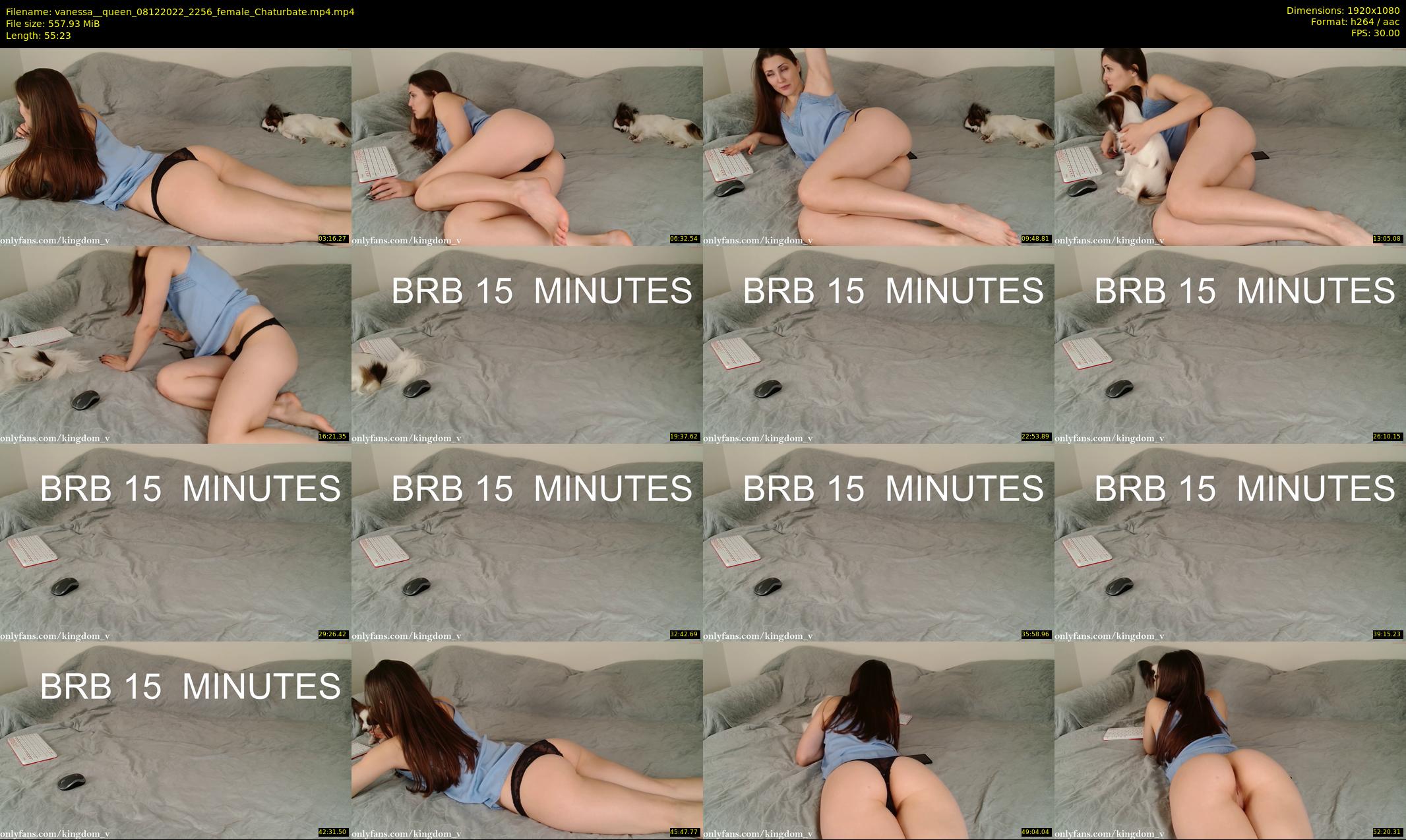 vanessa__queen — 56 minute Chaturbate female cam show recording, 1080p, Dec 8, 2022