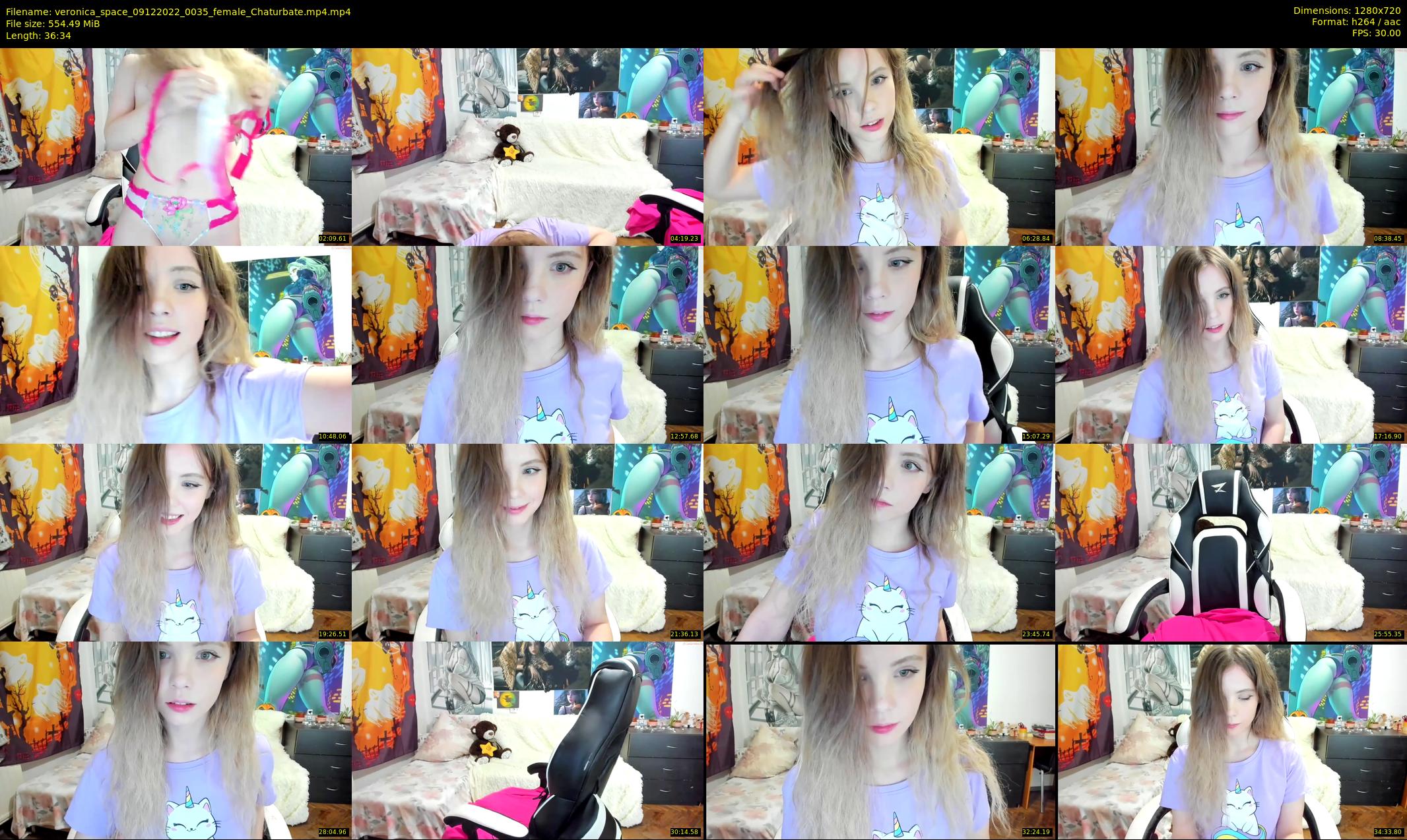 veronica_space — 37 minute Chaturbate female cam show recording, 720p, Dec 9, 2022