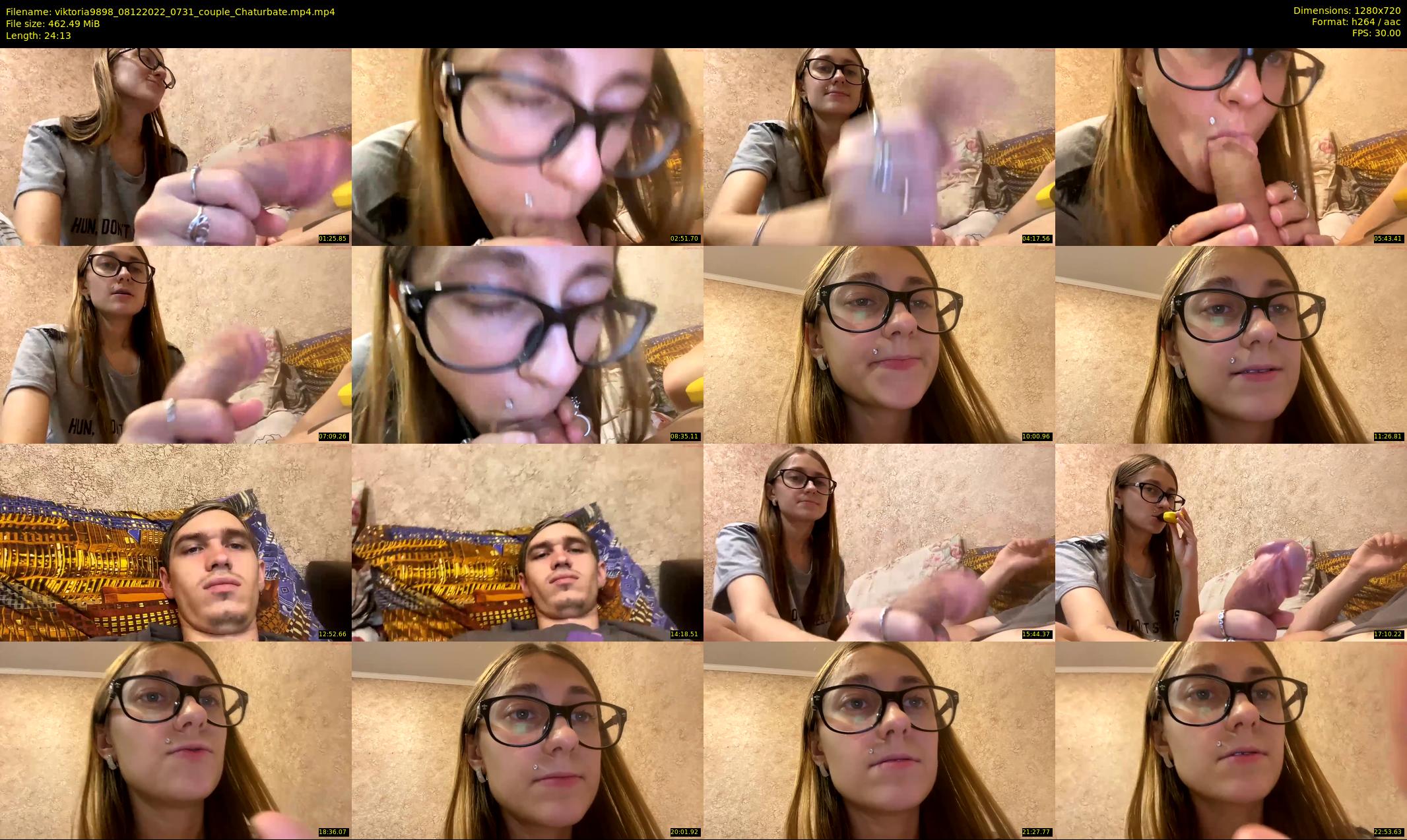viktoria9898 — 25 minute Chaturbate couple cam show recording, 720p, Dec 8, 2022