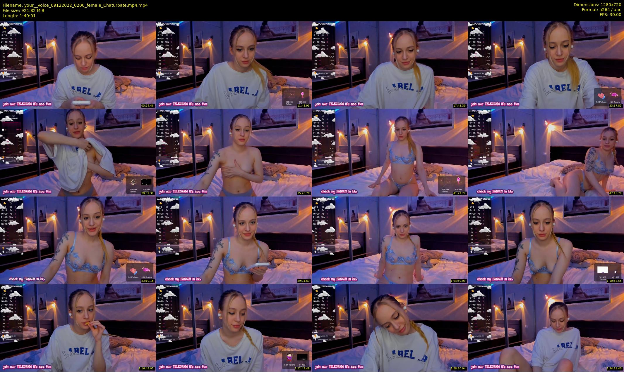 your__voice — 101 minute Chaturbate female cam show recording, 720p, Dec 9, 2022