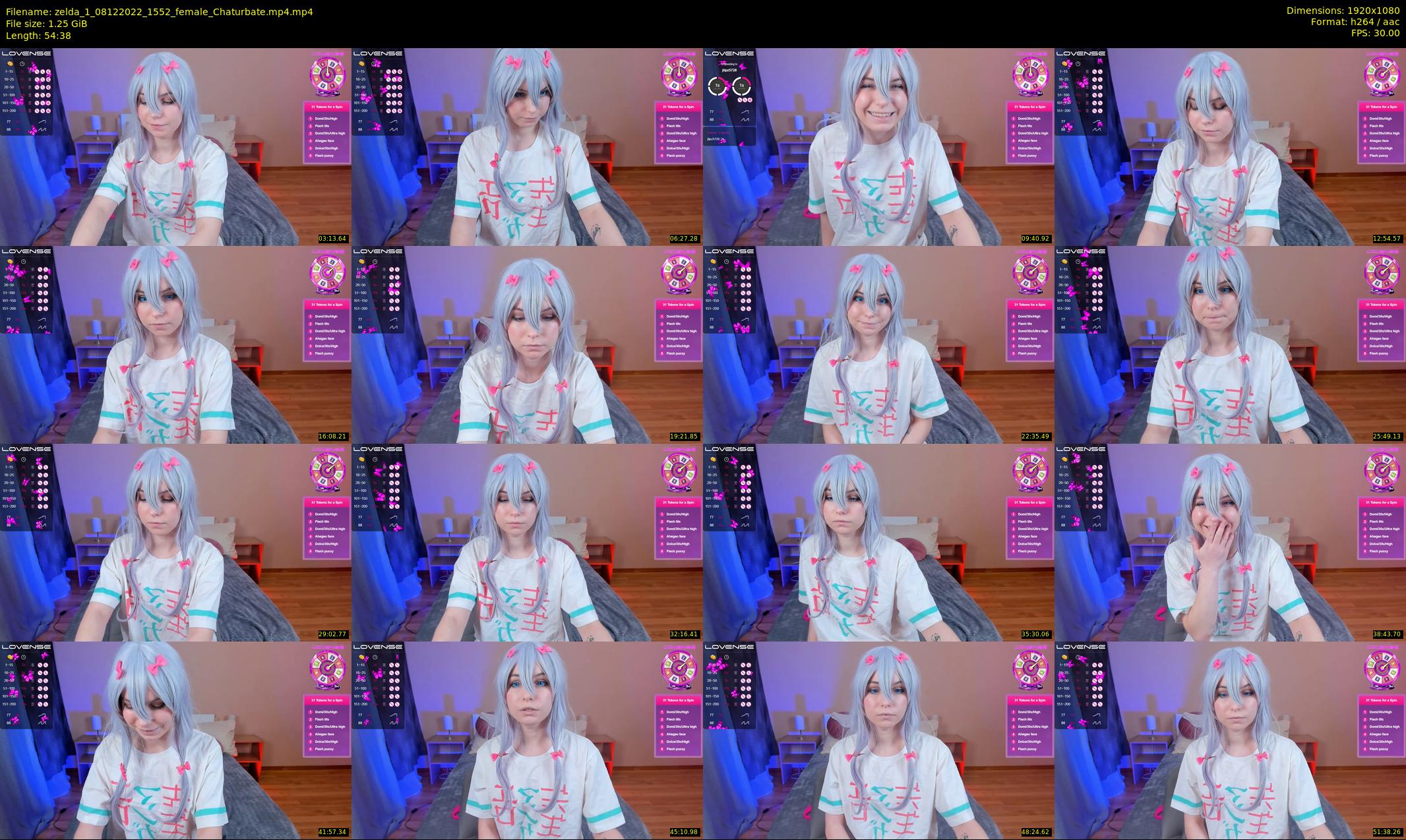 zelda_1 — 55 minute Chaturbate female cam show recording, 1080p, Dec 8, 2022