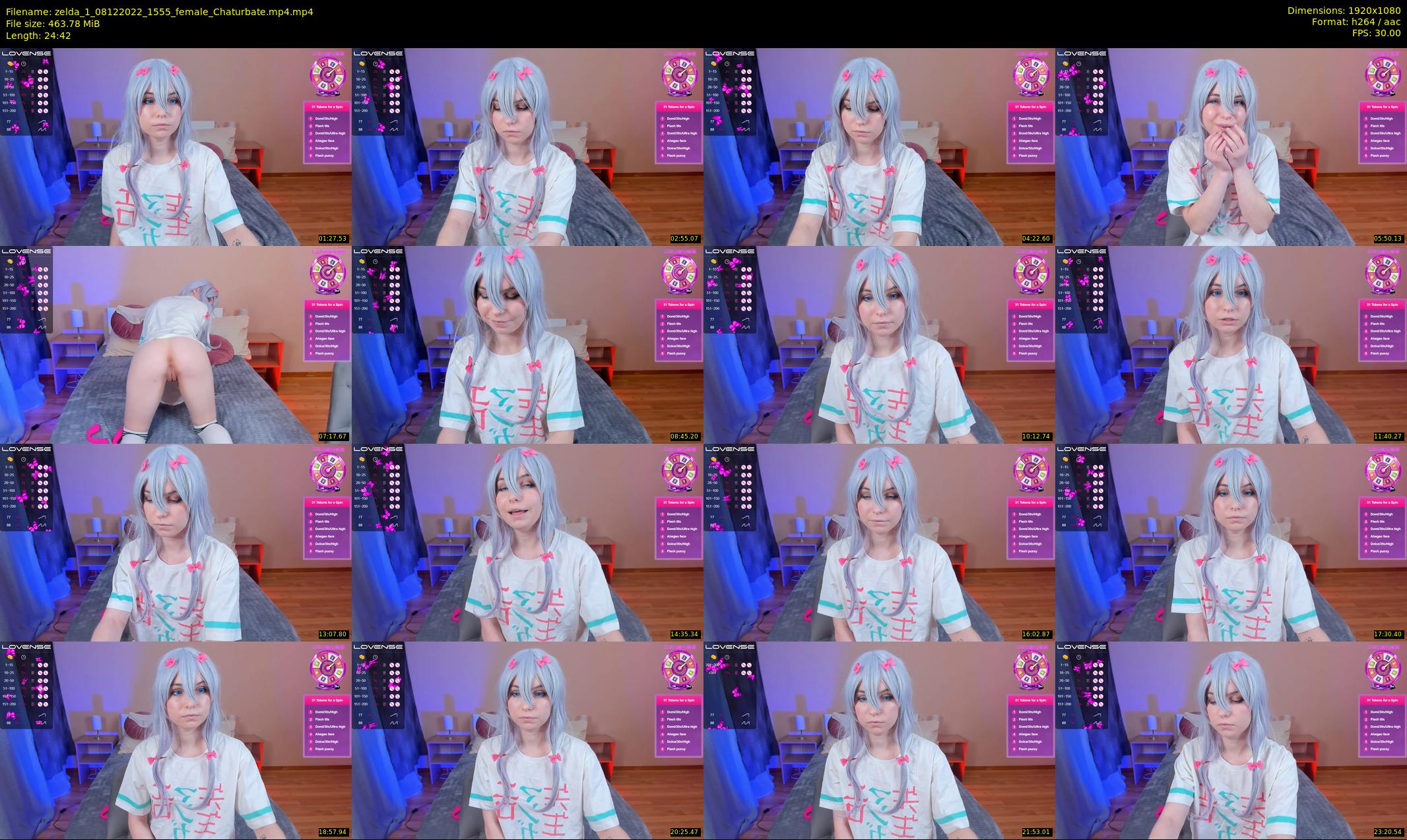 zelda_1 — 25 minute Chaturbate female cam show recording, 1080p, Dec 8, 2022