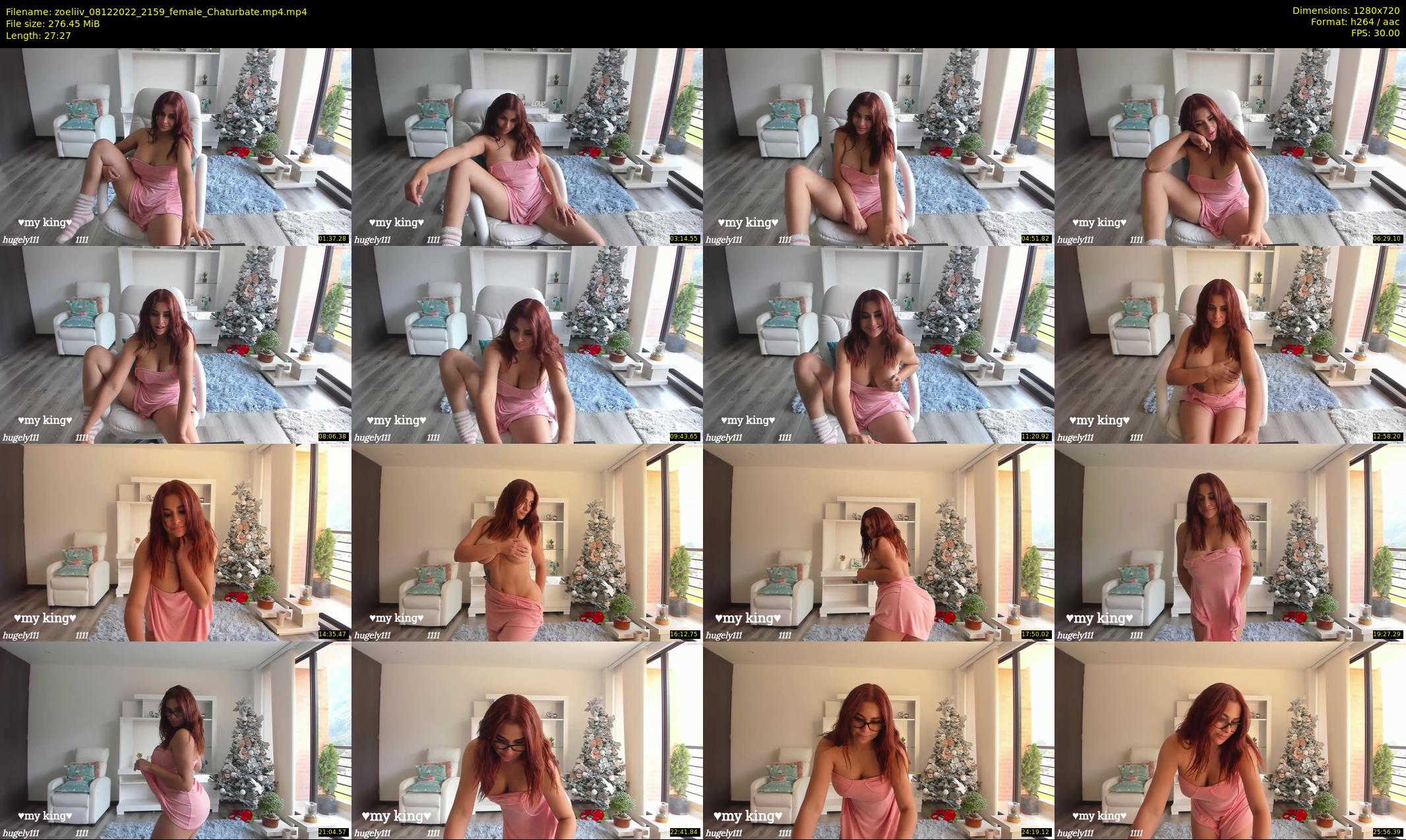 zoeliiv — 28 minute Chaturbate female cam show recording, 720p, Dec 8, 2022