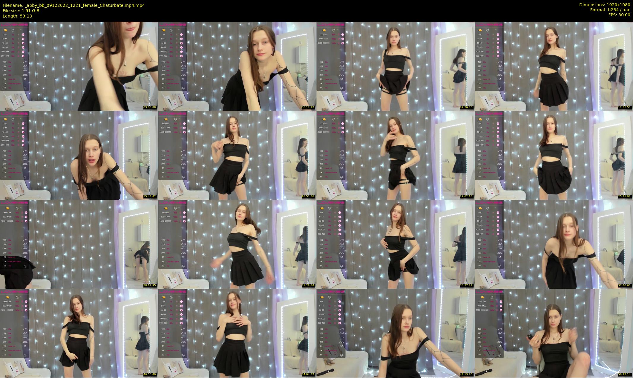 _abby_bb — 54 minute Chaturbate female cam show recording, 1080p, Dec 9, 2022