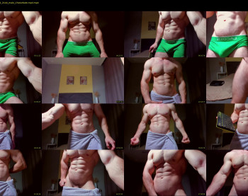 adam_muscle_ — 54 minute Chaturbate male cam show recording, 1080p, Dec 9, 2022
