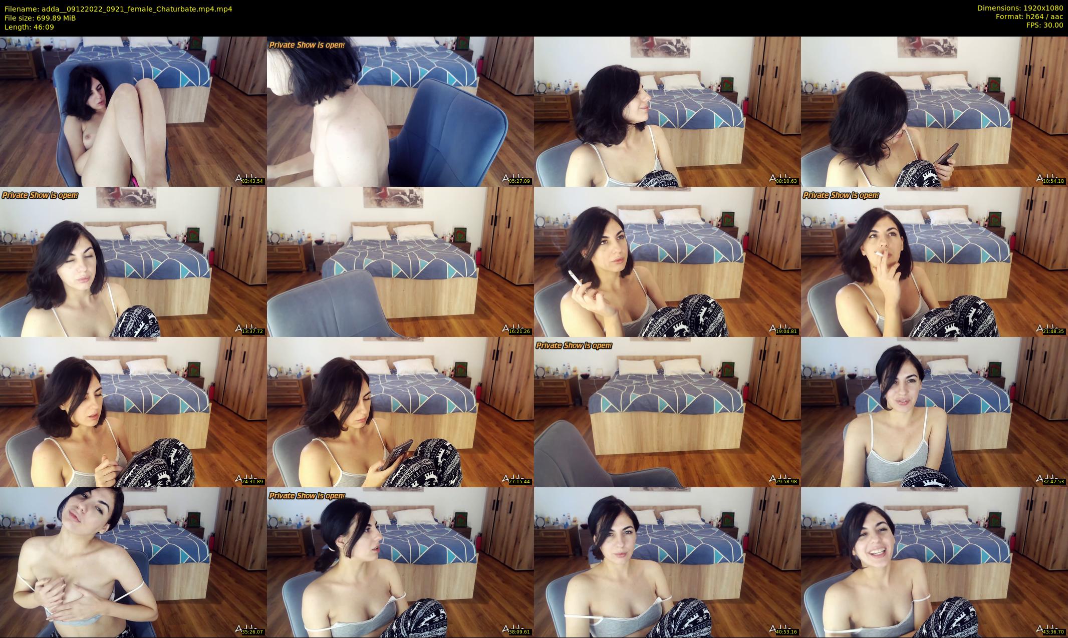 adda_ — 47 minute Chaturbate female cam show recording, 1080p, Dec 9, 2022